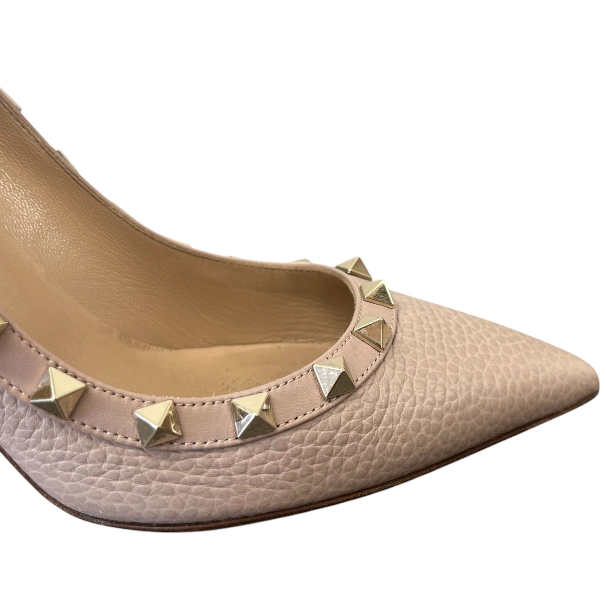 Women's Rockstud Heels Mauve Size EU 37 / UK 4