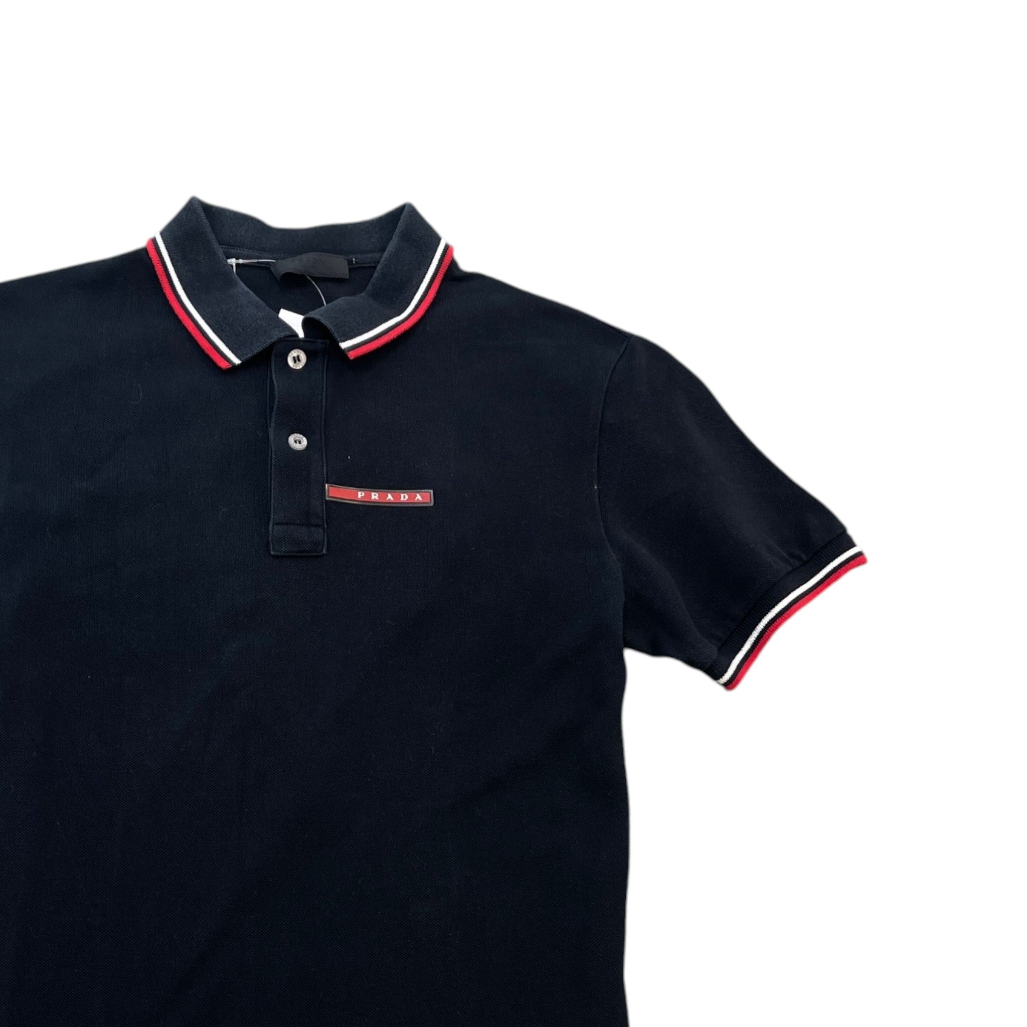 Men's Linea Rossa Polo Shirt Navy Size M