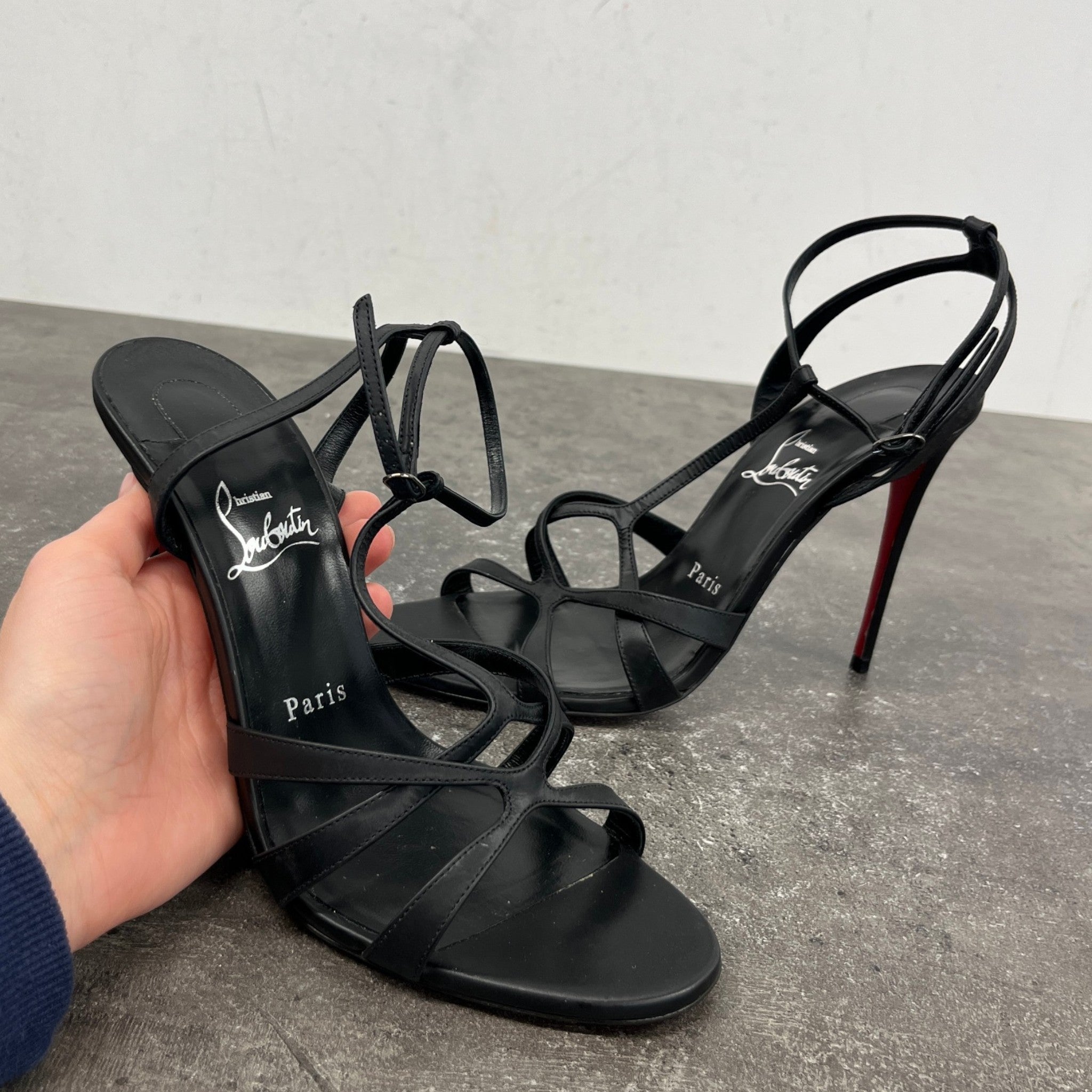 Women's Tangueva 100 Satin Heels Black Size EU 39 / UK 6