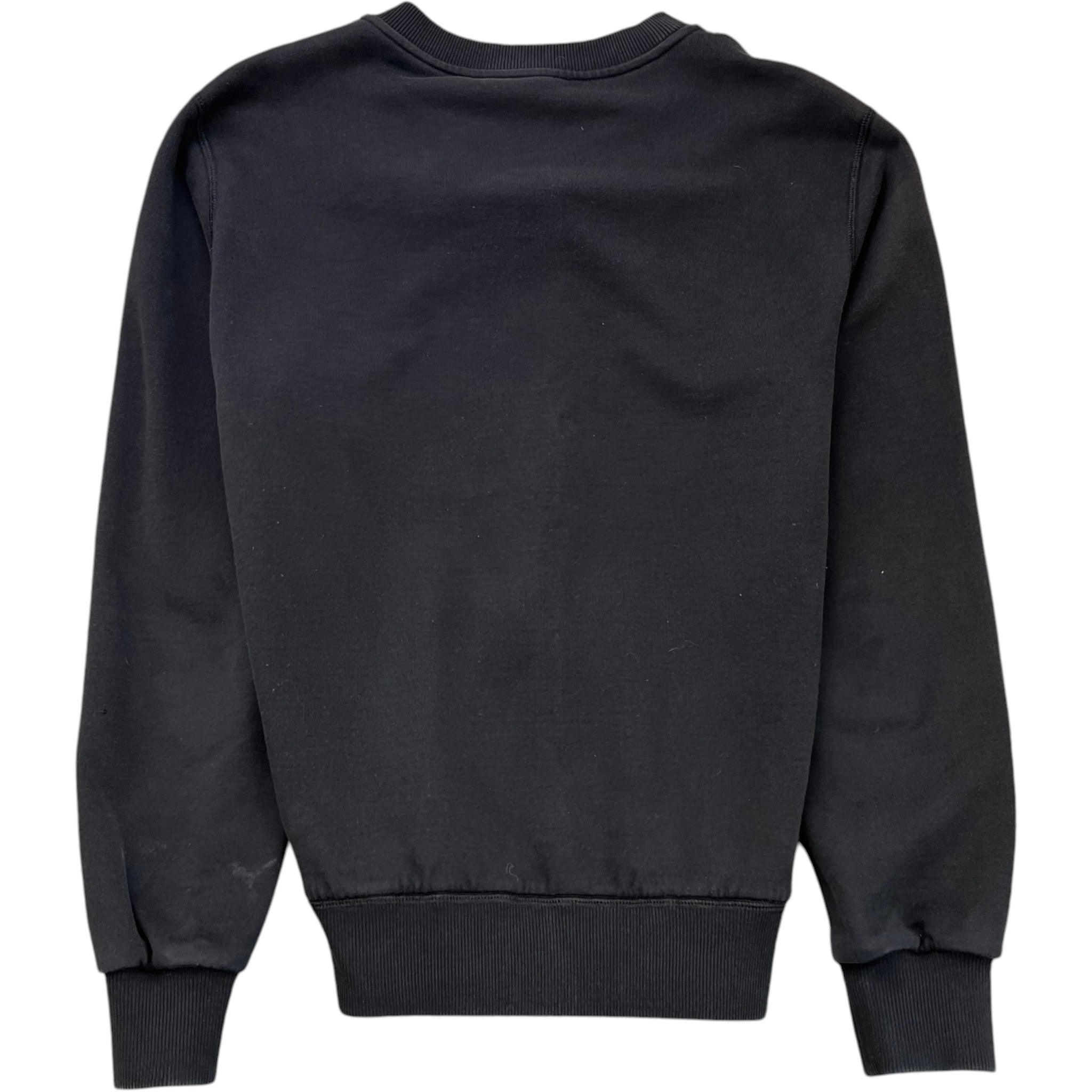 Men's Plaque Logo Sweatshirt Black Size IT 48 / UK M