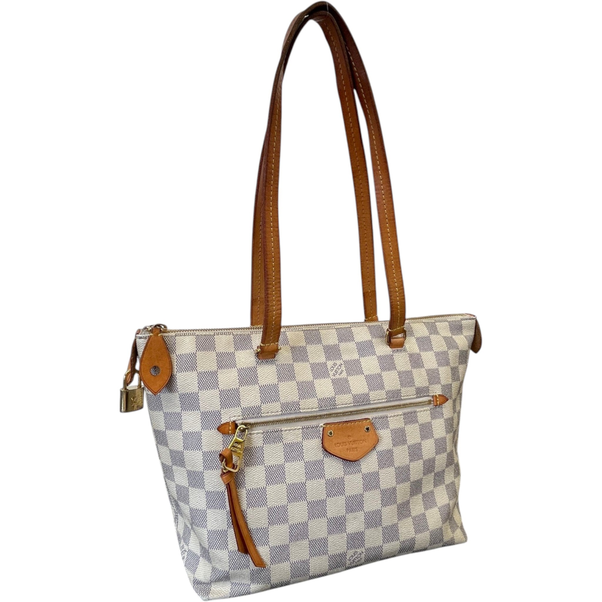 Women's Damier Azur Lena Pm Bag White