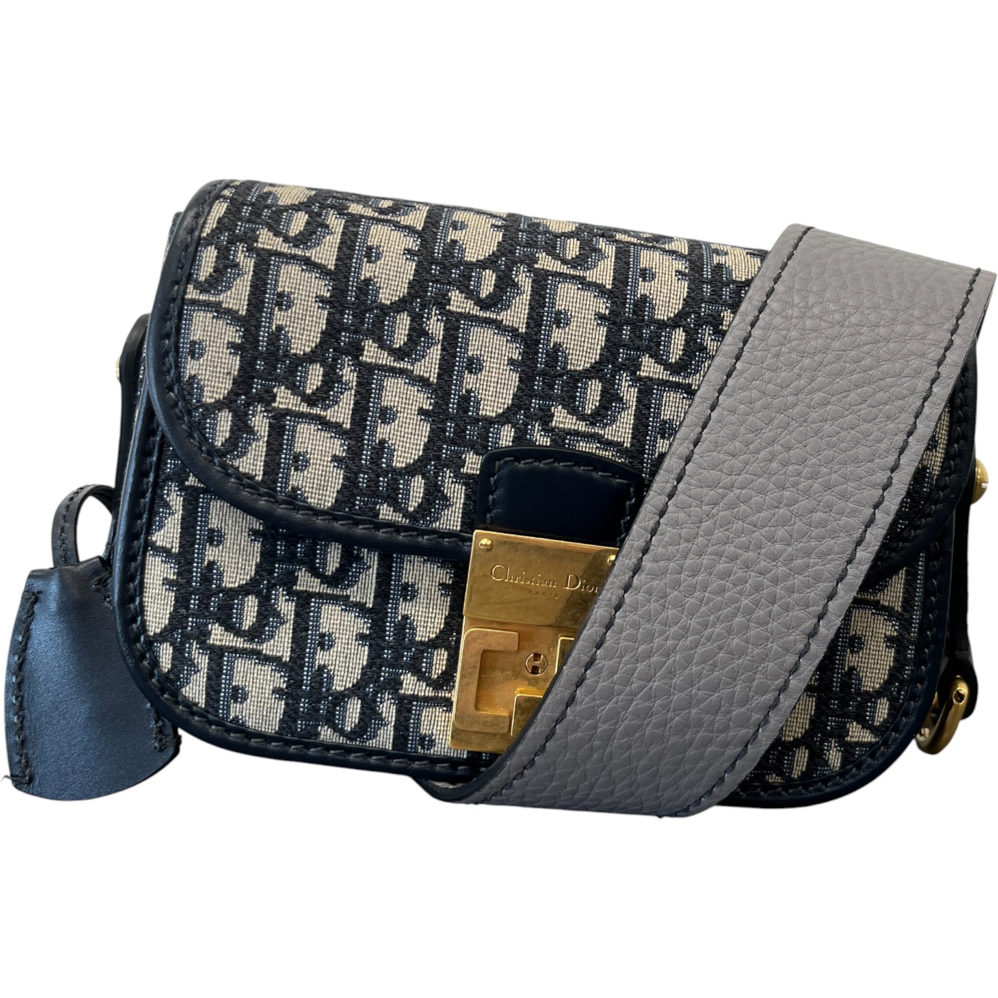 Women's Oblique Crossbody Bag Navy