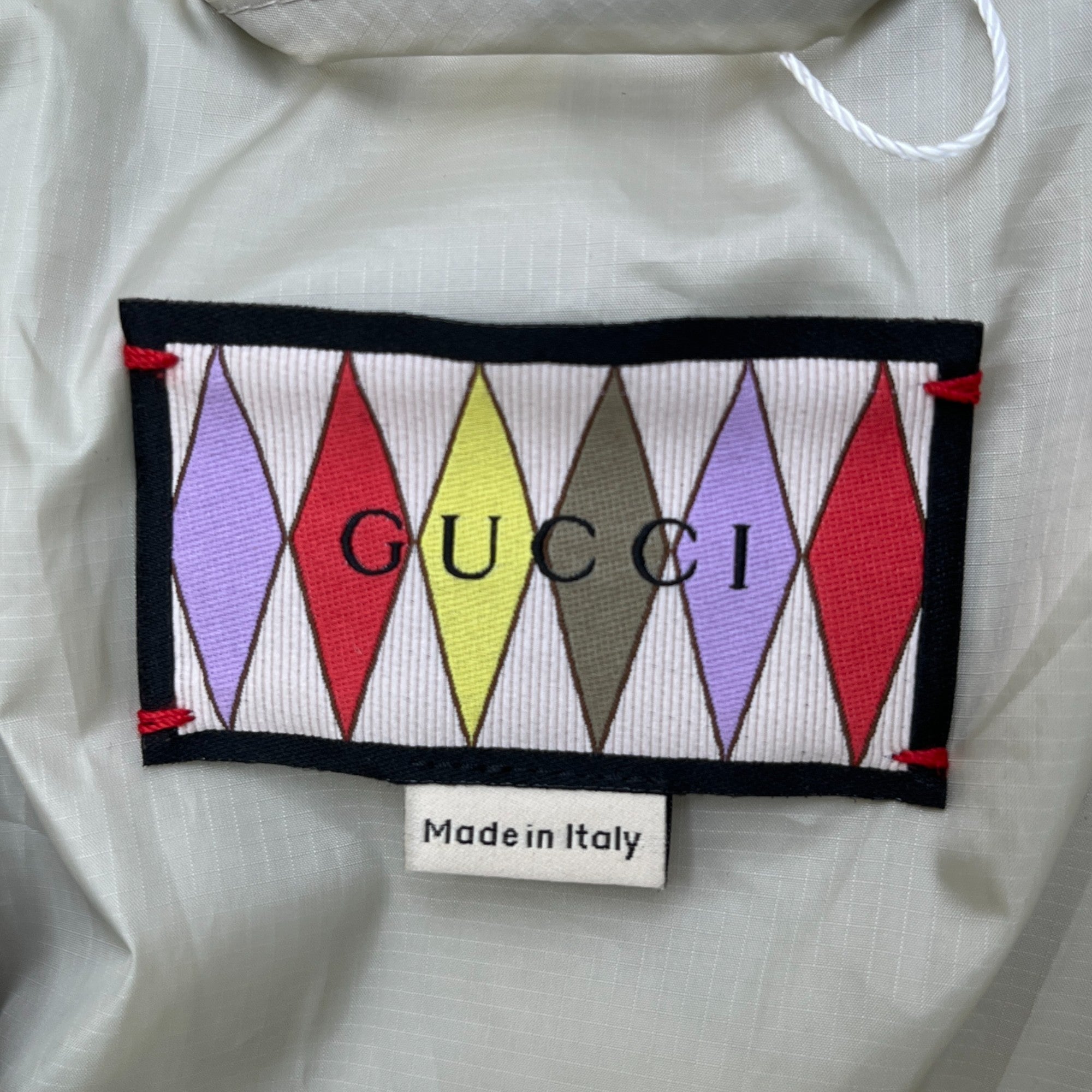 Men's Gg Patch Star Design Jacket Yellow Size IT 46 / S