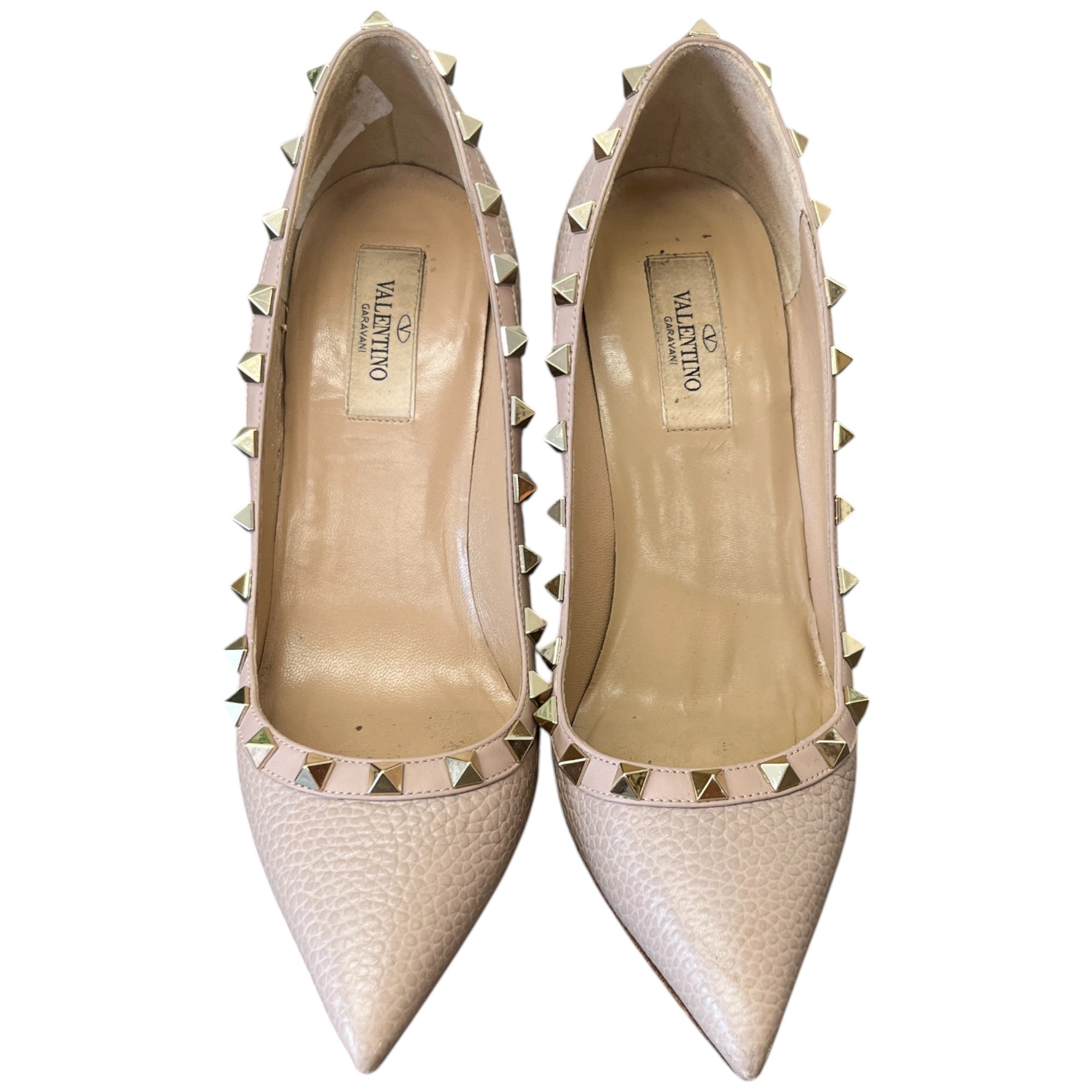 Women's Rockstud Heels Mauve Size EU 37 / UK 4