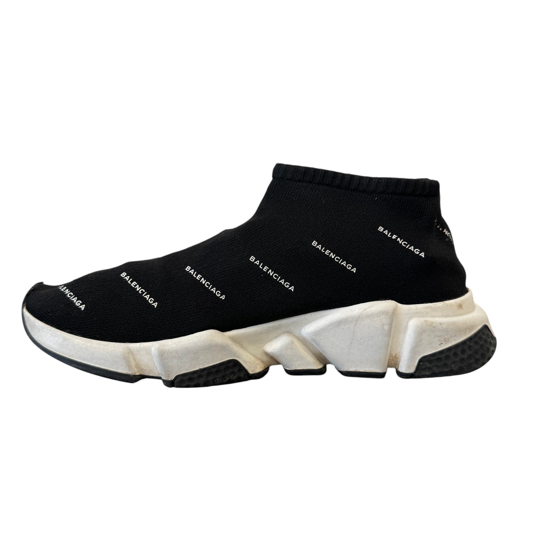 Women's Speed Sock Low Trainers Black Size EU 40 / UK 7