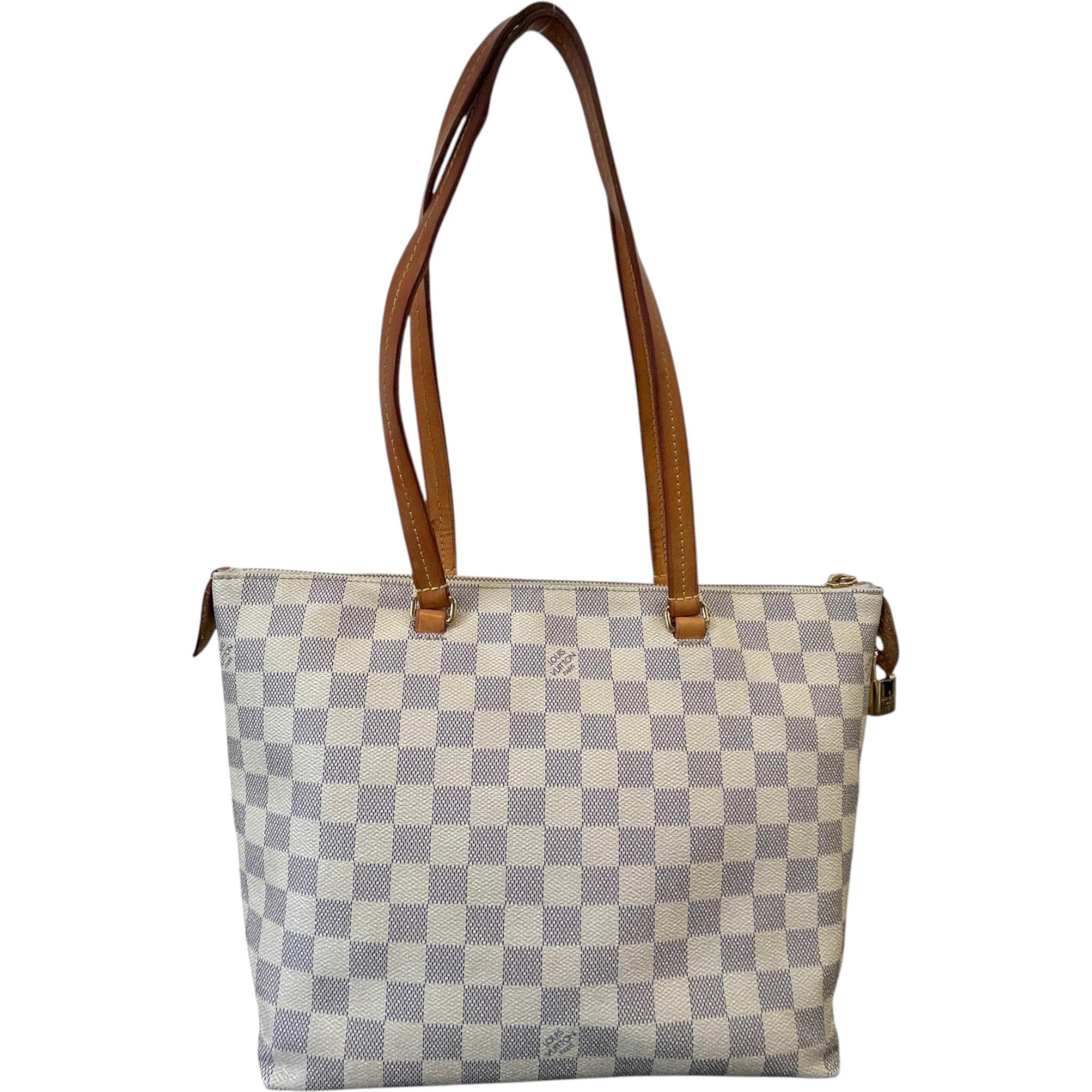 Women's Damier Azur Lena Pm Bag White