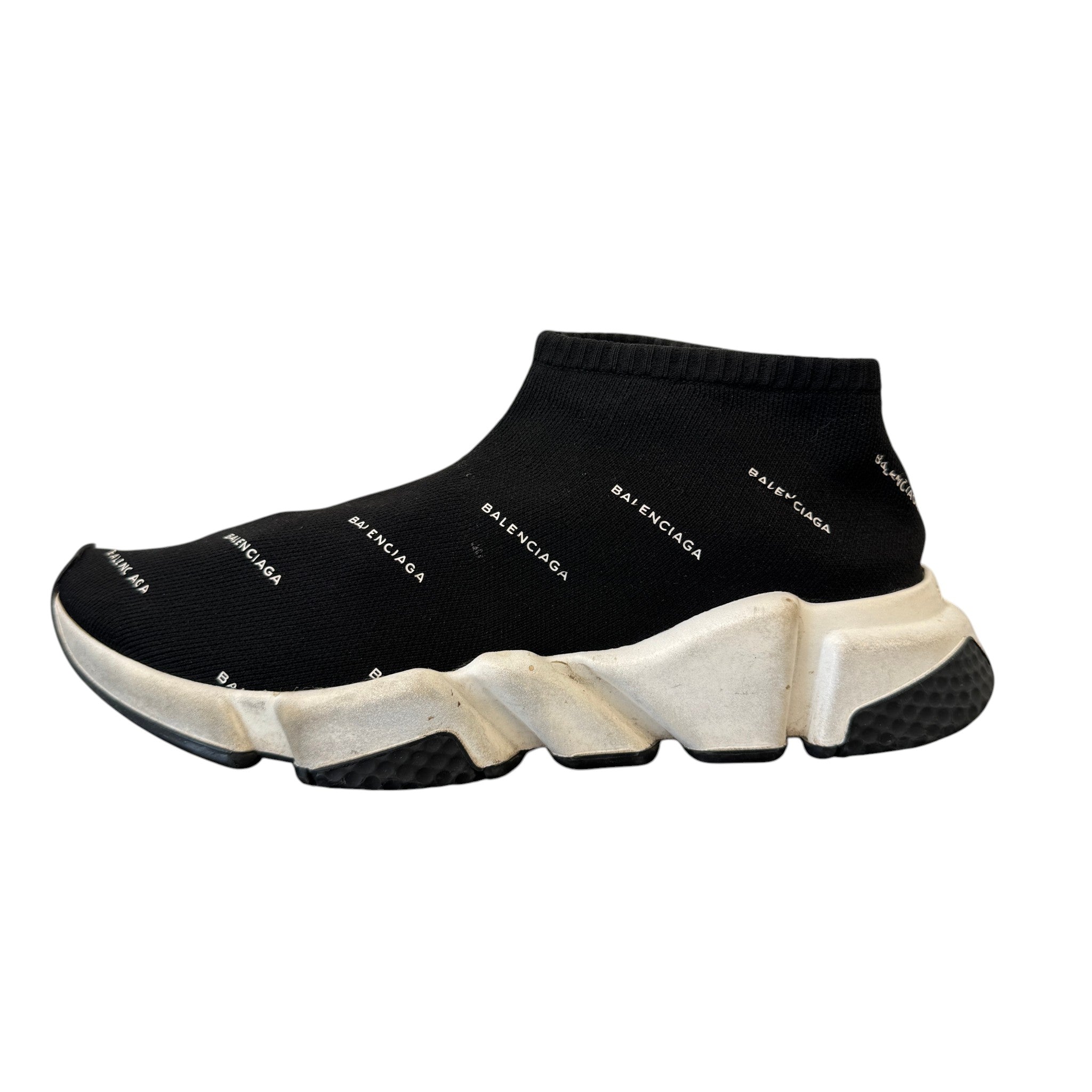 Women's Speed Sock Low Trainers Black Size EU 40 / UK 7