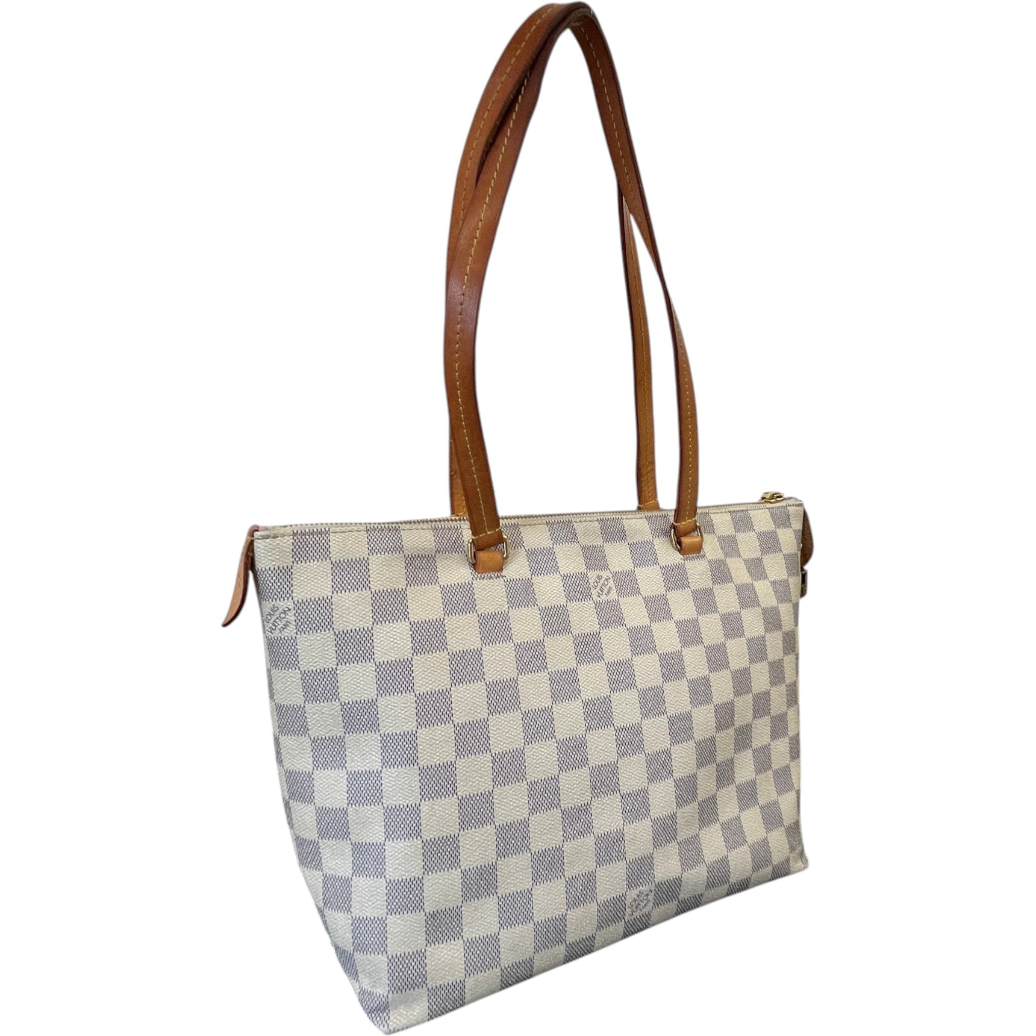 Women's Damier Azur Lena Pm Bag White