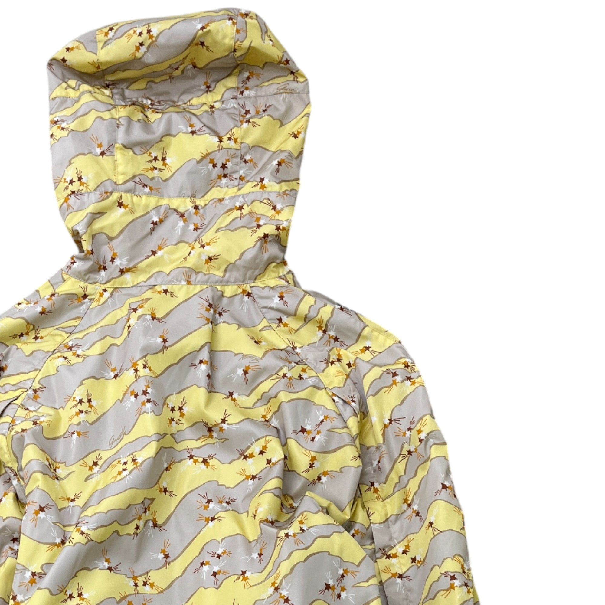 Men's Gg Patch Star Design Jacket Yellow Size IT 46 / S