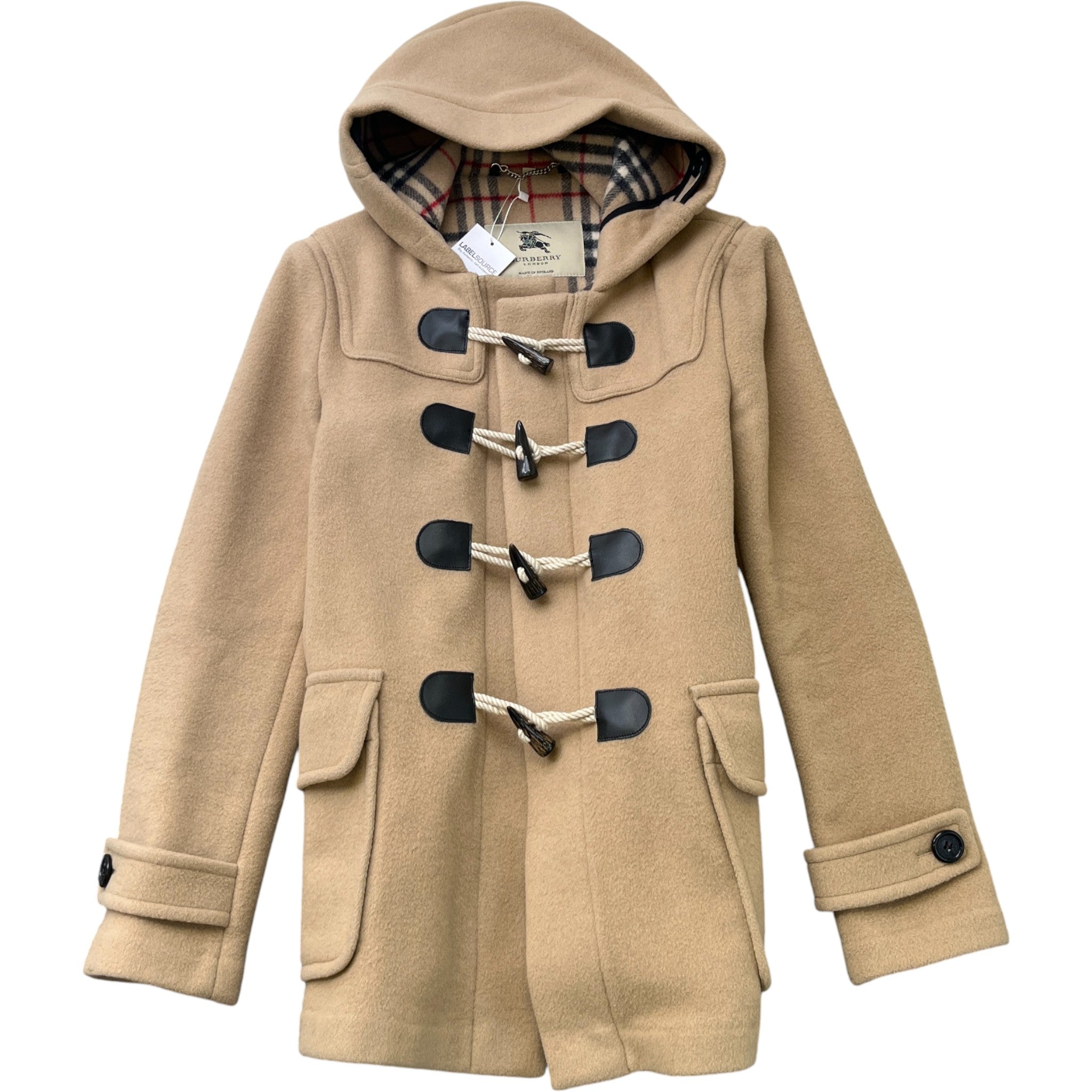 Women's Brit Duffle Jacket Tan Size IT 40 / UK 8