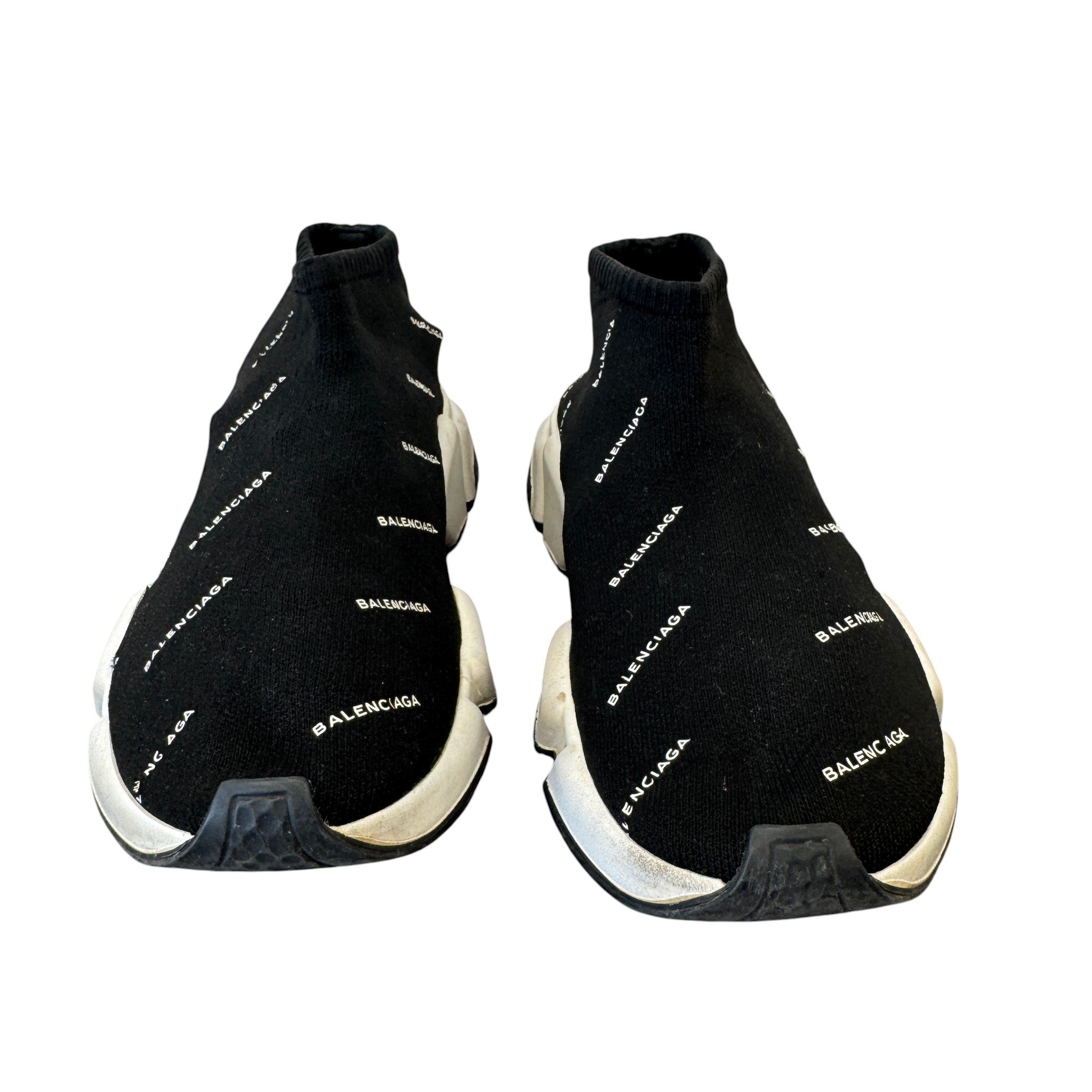 Women's Speed Sock Low Trainers Black Size EU 40 / UK 7