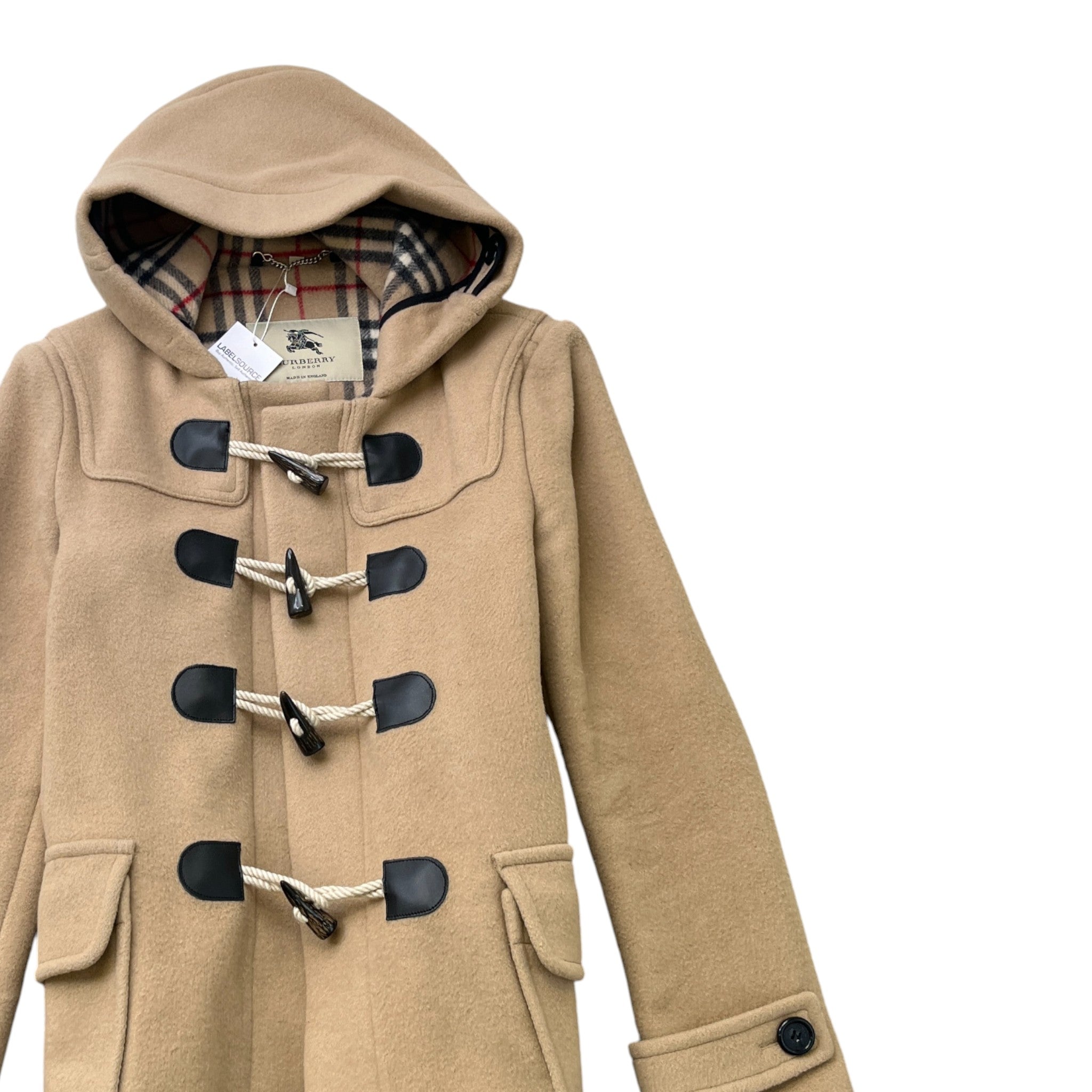 Women's Brit Duffle Jacket Tan Size IT 40 / UK 8