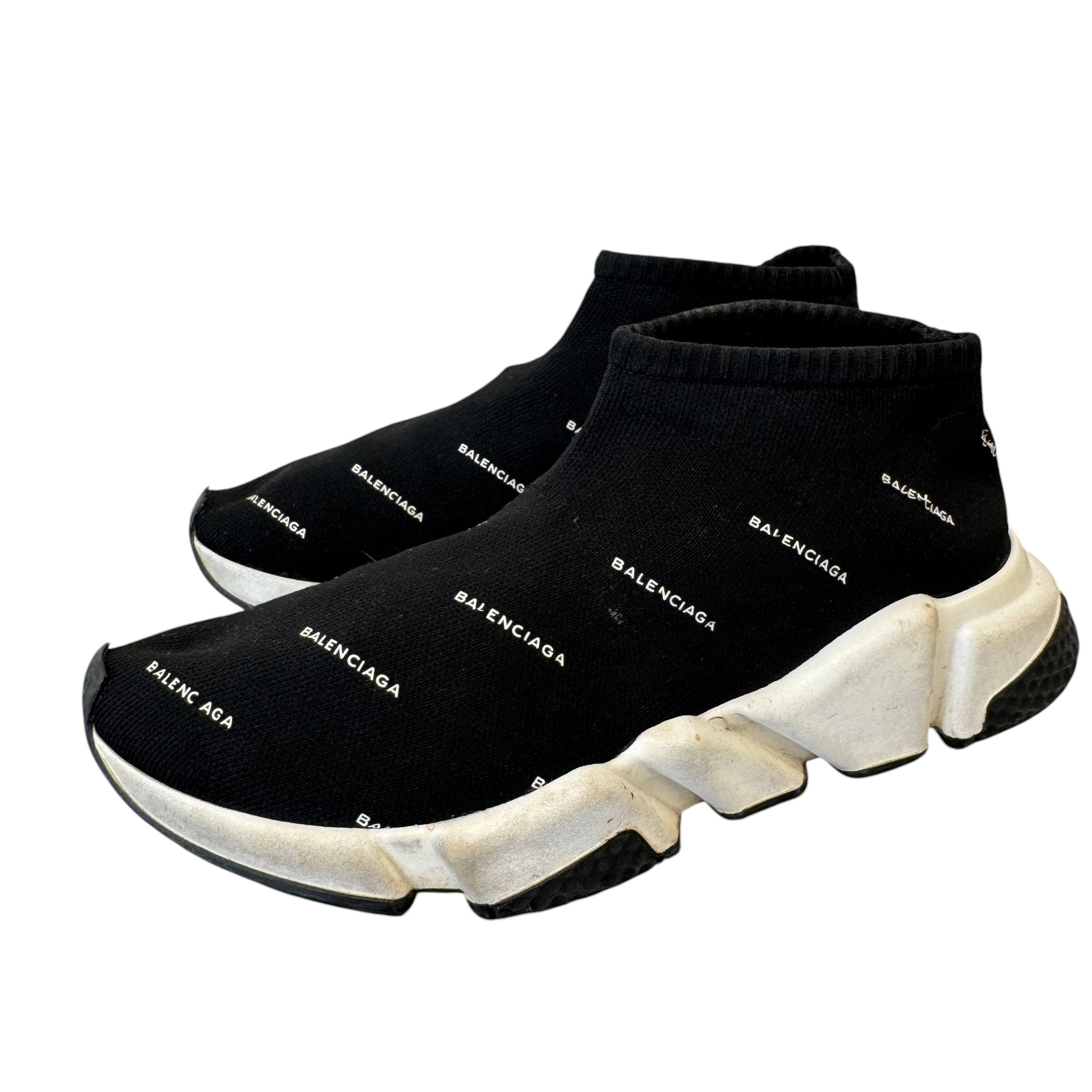 Women's Speed Sock Low Trainers Black Size EU 40 / UK 7