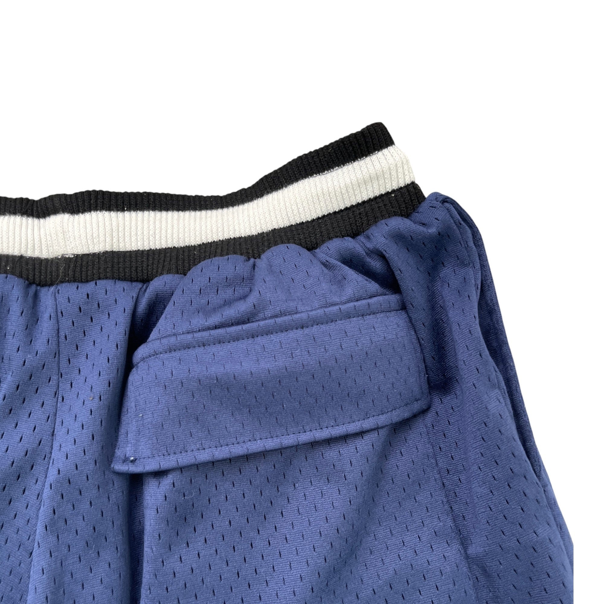 Men's Court Logo Print Shorts Navy Size S