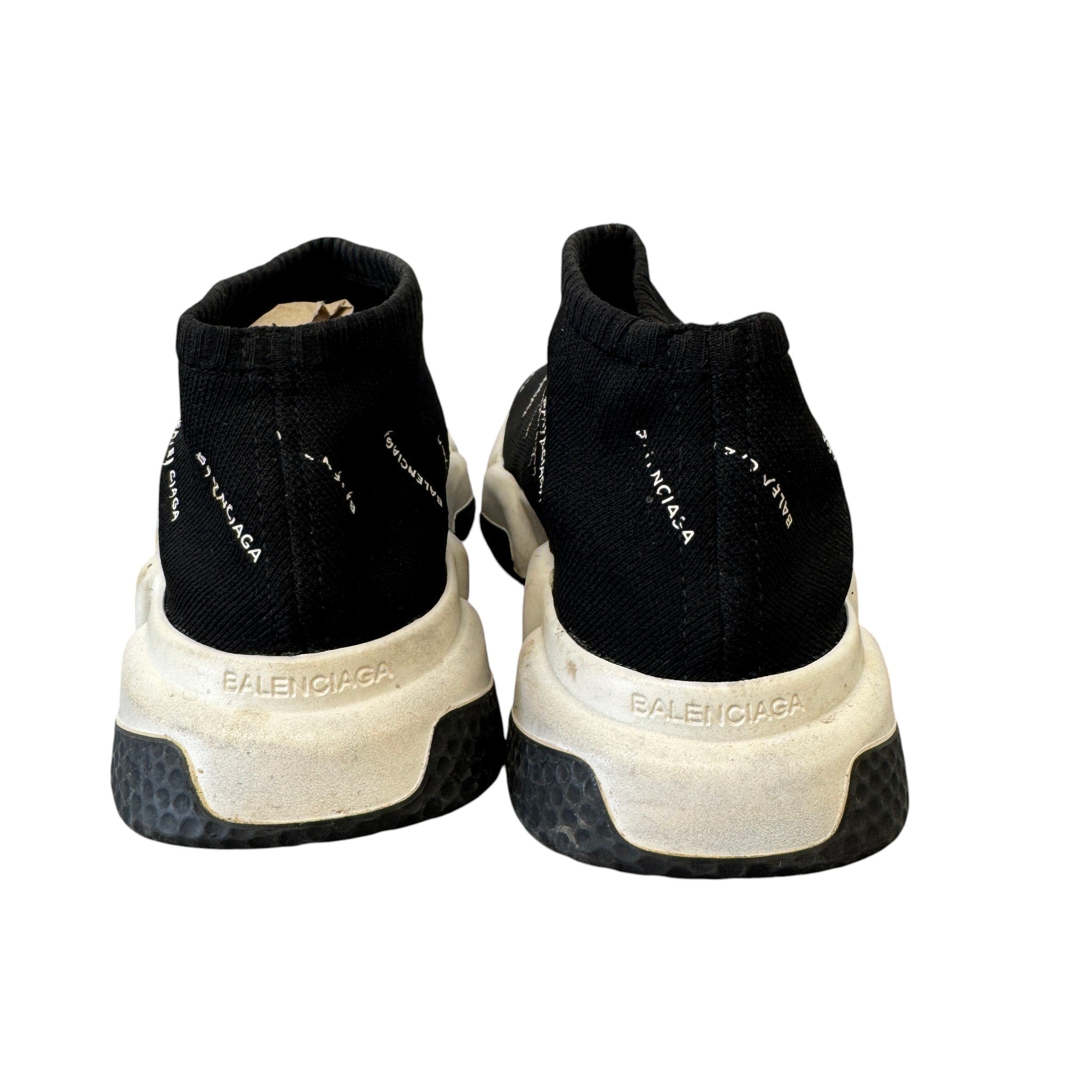 Women's Speed Sock Low Trainers Black Size EU 40 / UK 7