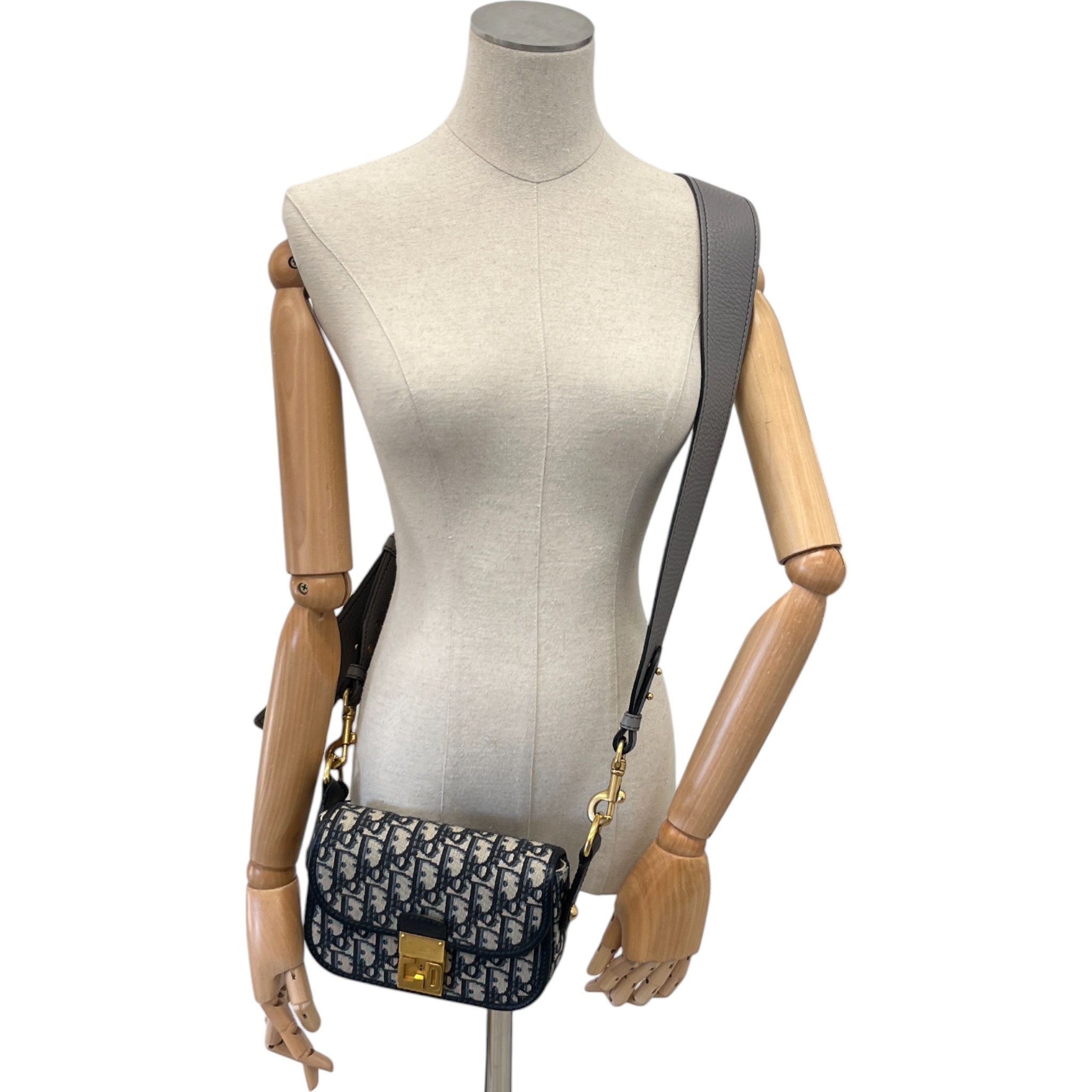 Women's Oblique Crossbody Bag Navy