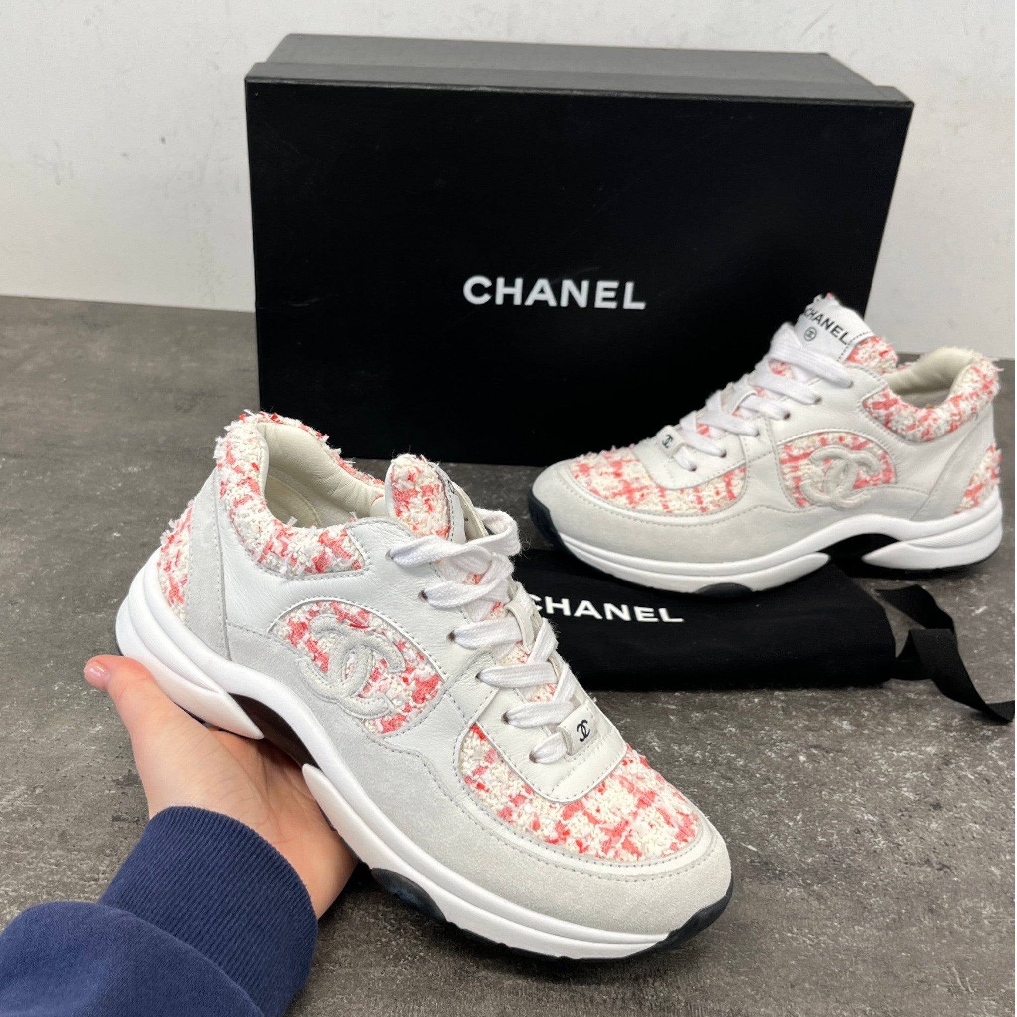 Women's Cc Runners Low Trainers Pink Size EU 36 / UK 3