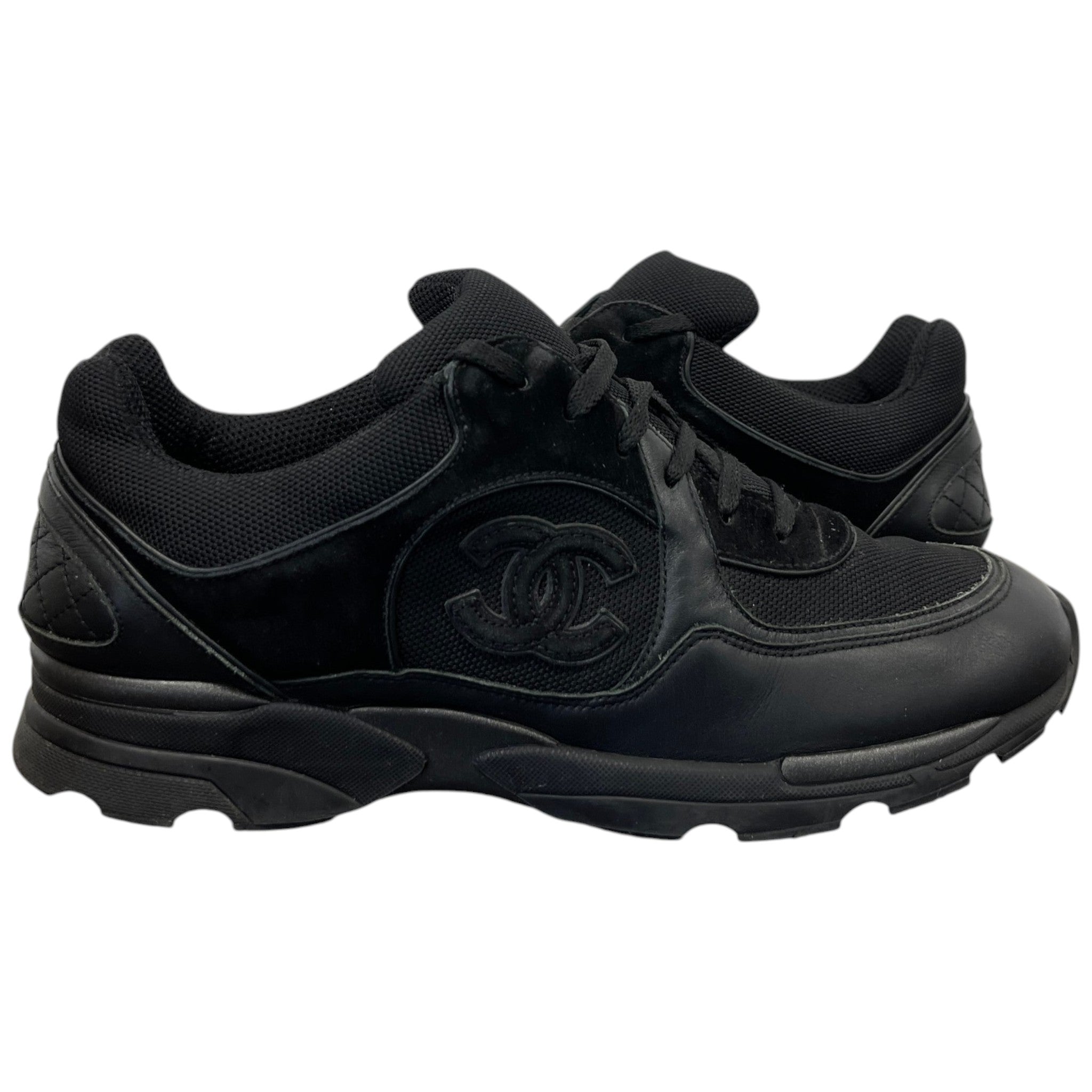 Men's Cc Runners Low Trainers Black Size EU 41 / UK 7