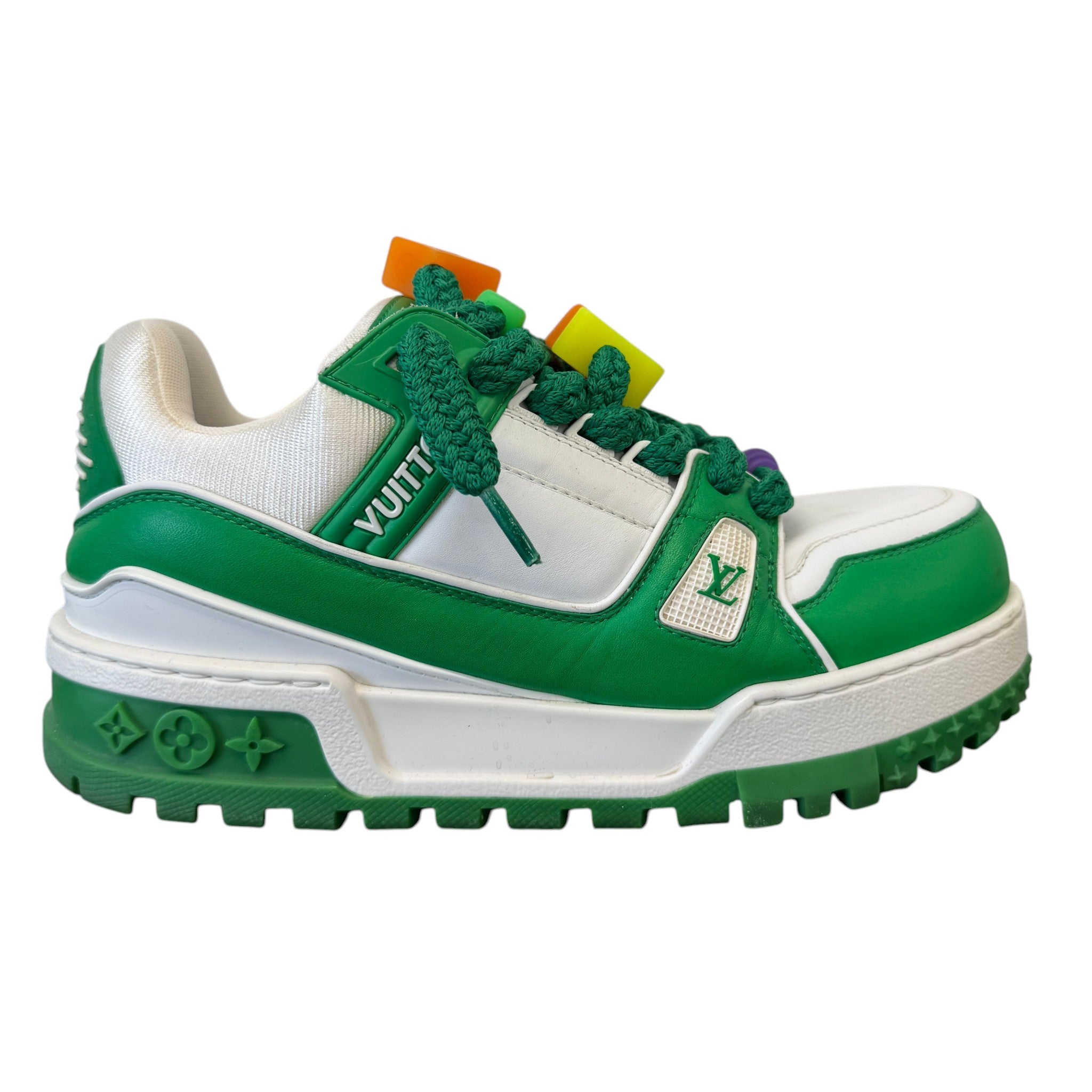 Men's Maxi Low Trainers White Size EU 40.5 / UK 6.5