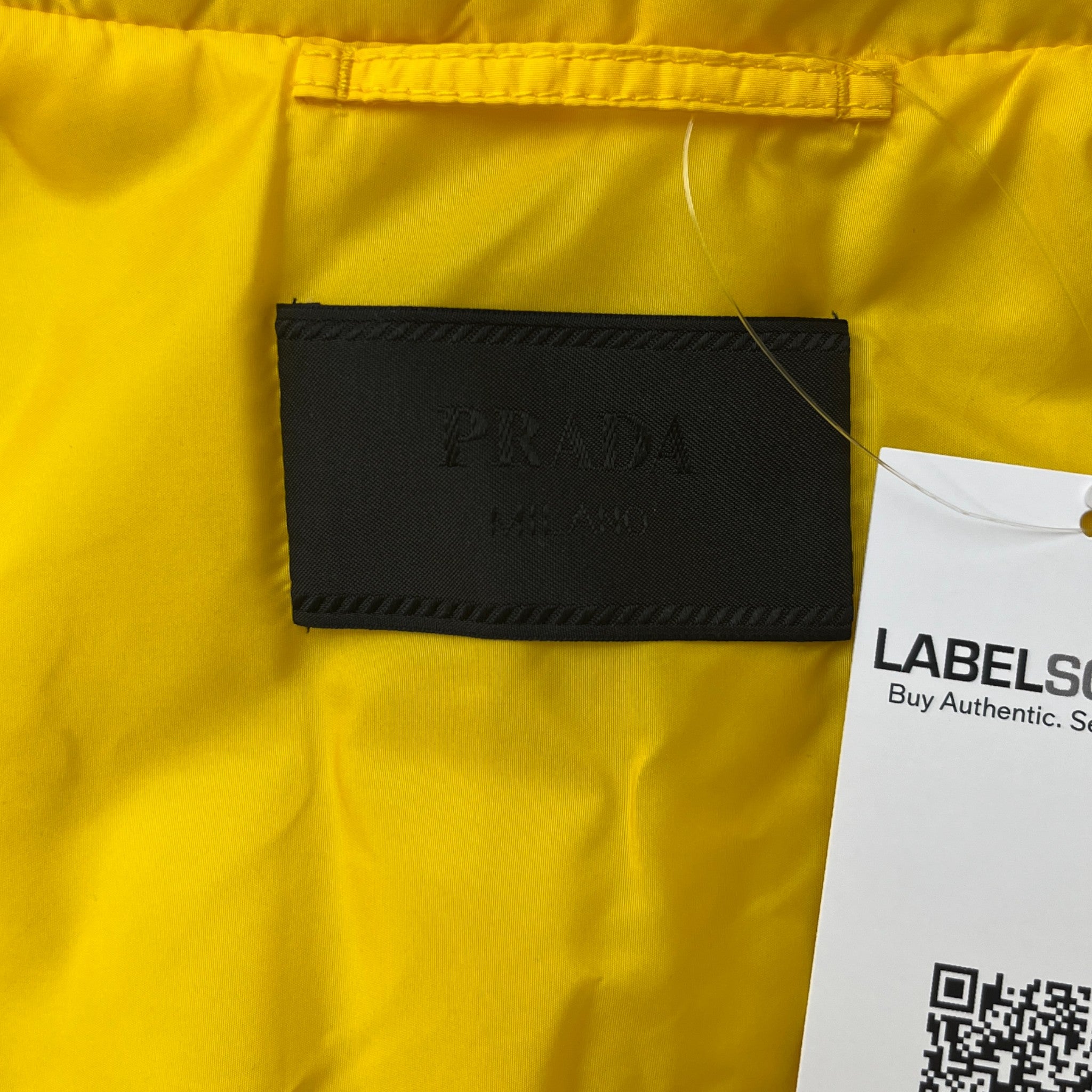 Men's Re-Nylon Lightweight Jacket Yellow Size L