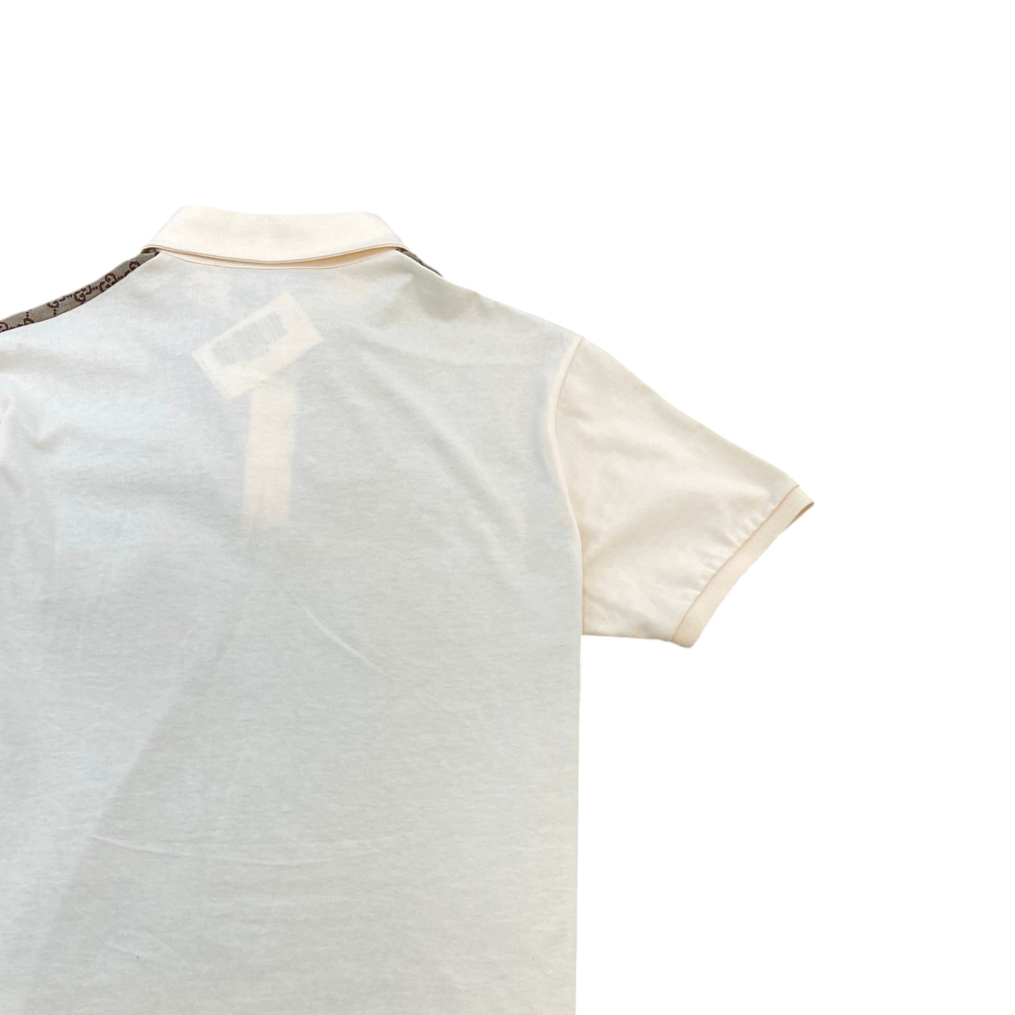 Men's Gg Supreme Polo Shirt Beige Size M
