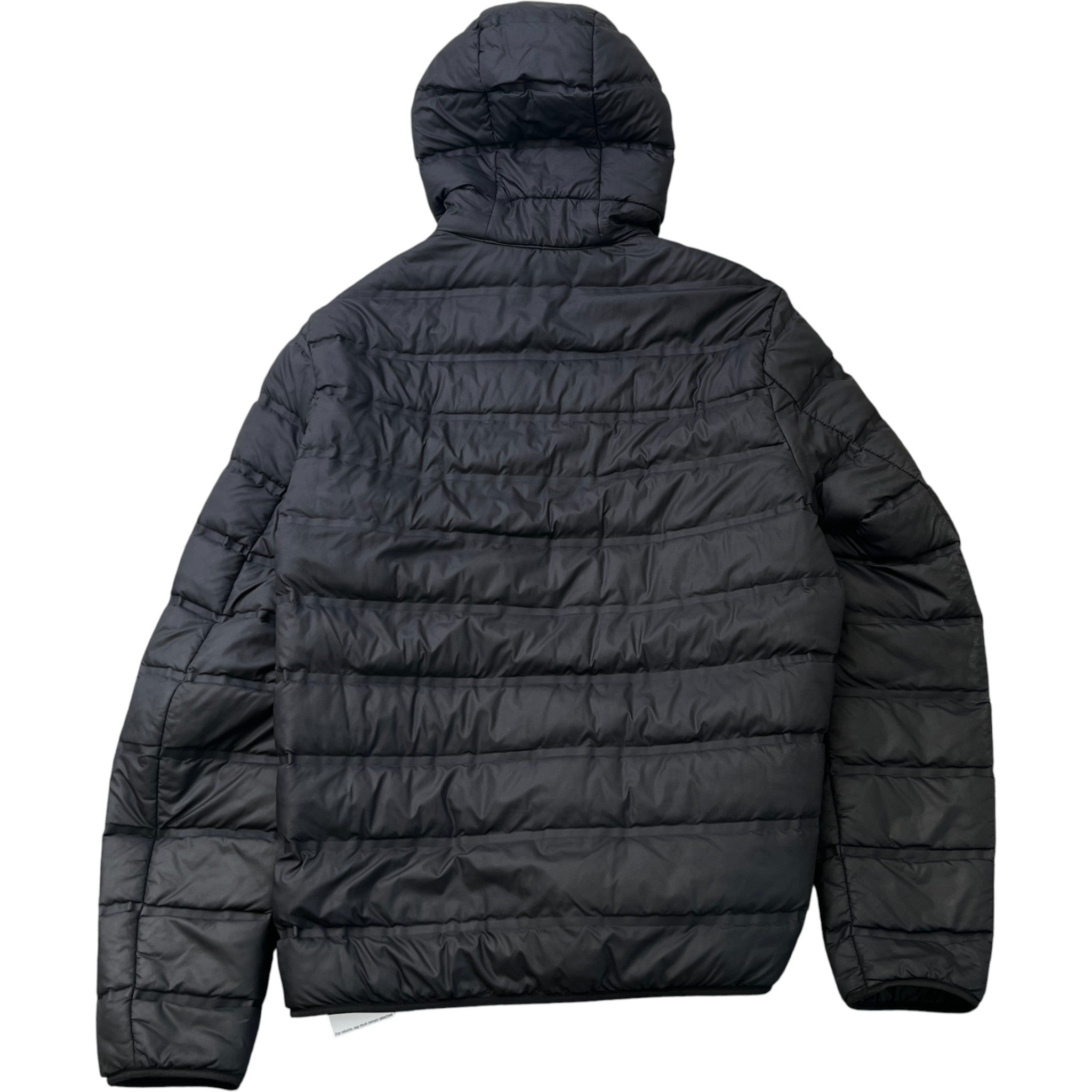 Men's Logo Print Down Jacket Black Size IT 50 / L