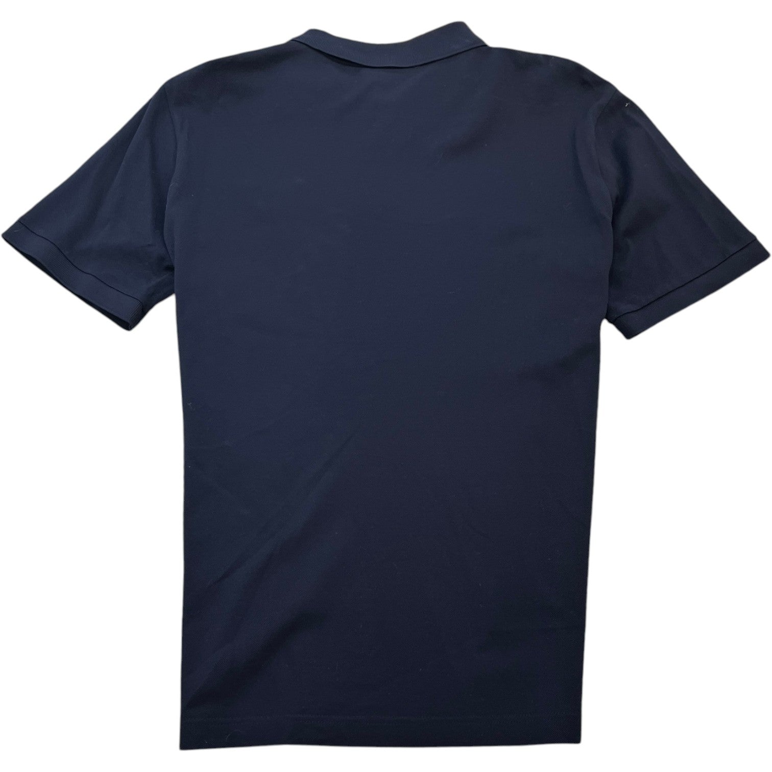Men's Triangle Logo Polo Shirt Navy Size L
