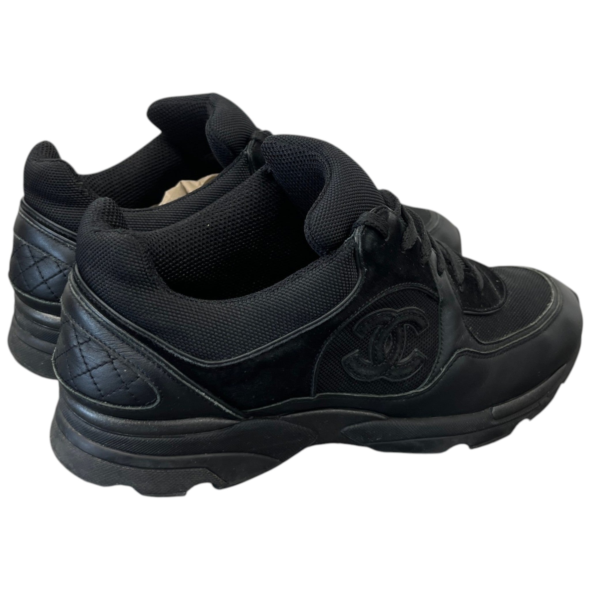 Men's Cc Runners Low Trainers Black Size EU 41 / UK 7
