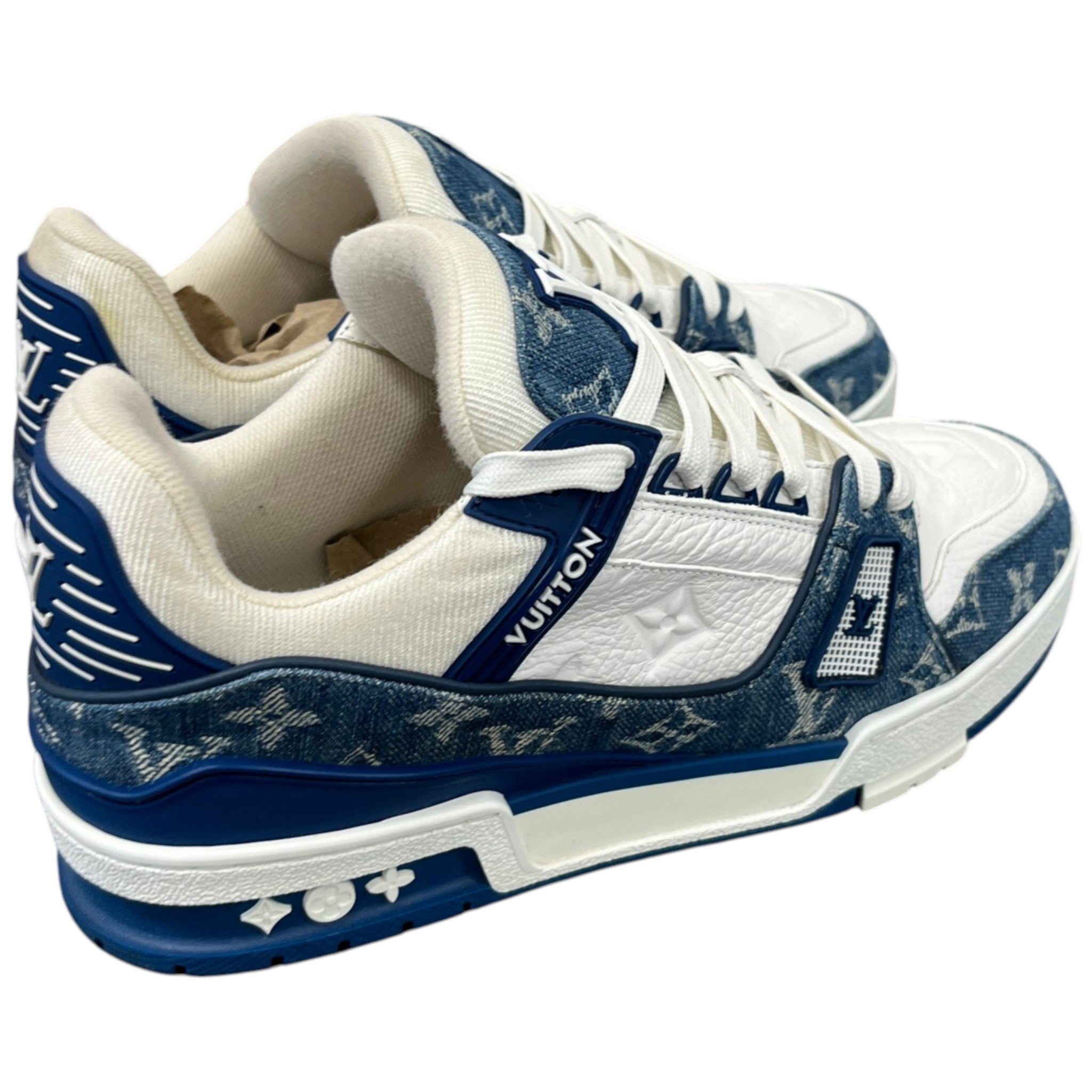 Men's Lv Low Trainers White Size EU 40 / UK 6