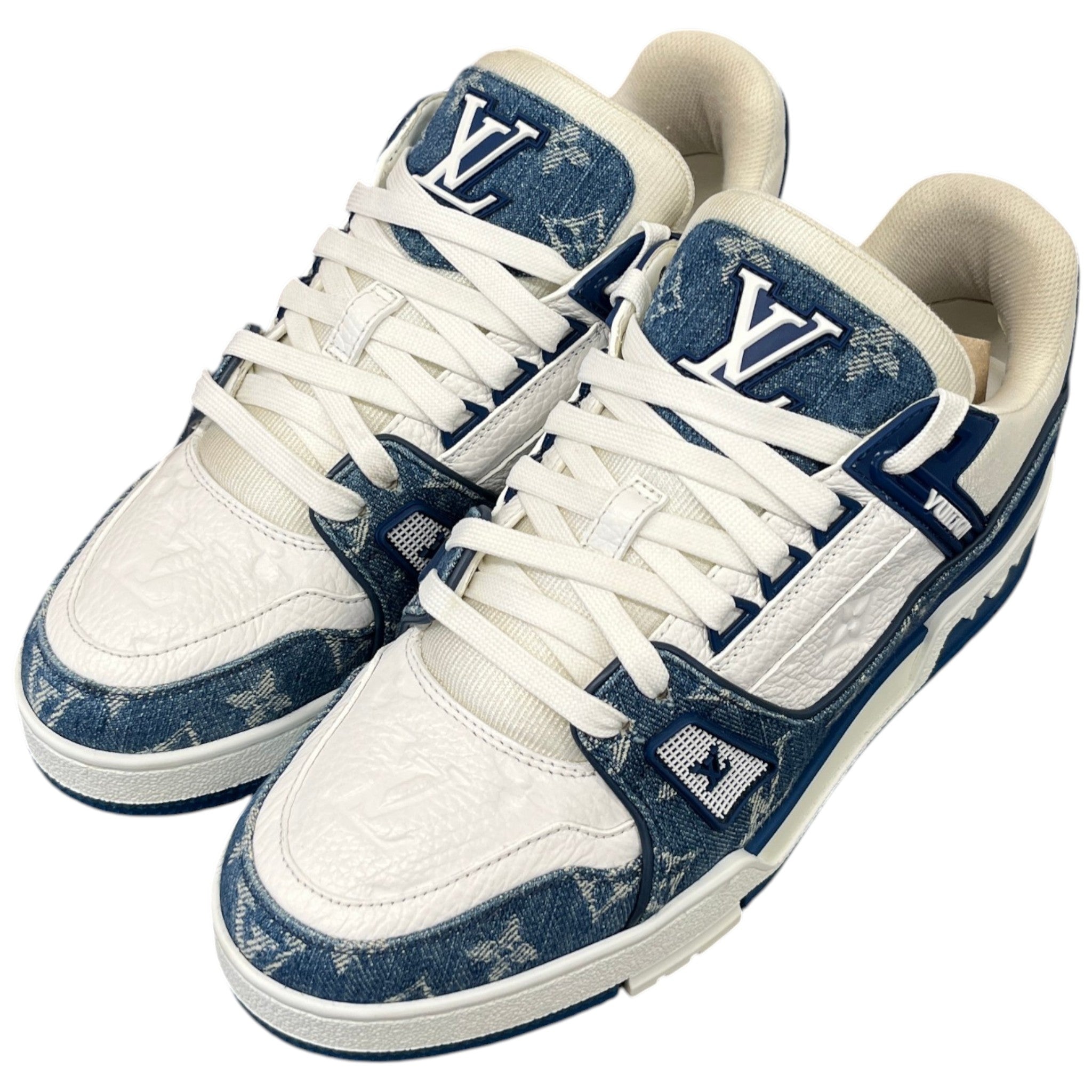 Men's Lv Low Trainers White Size EU 40 / UK 6