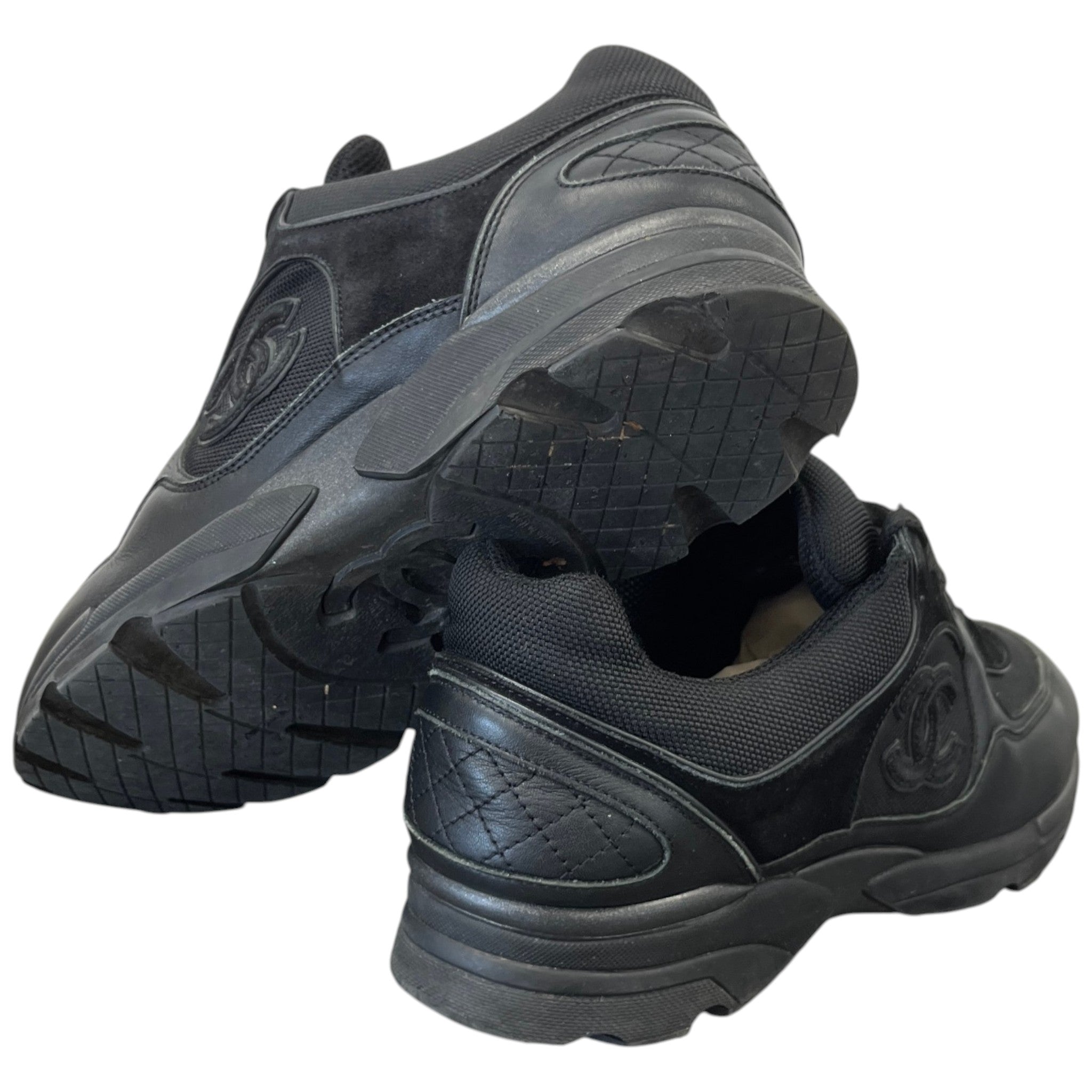 Men's Cc Runners Low Trainers Black Size EU 41 / UK 7