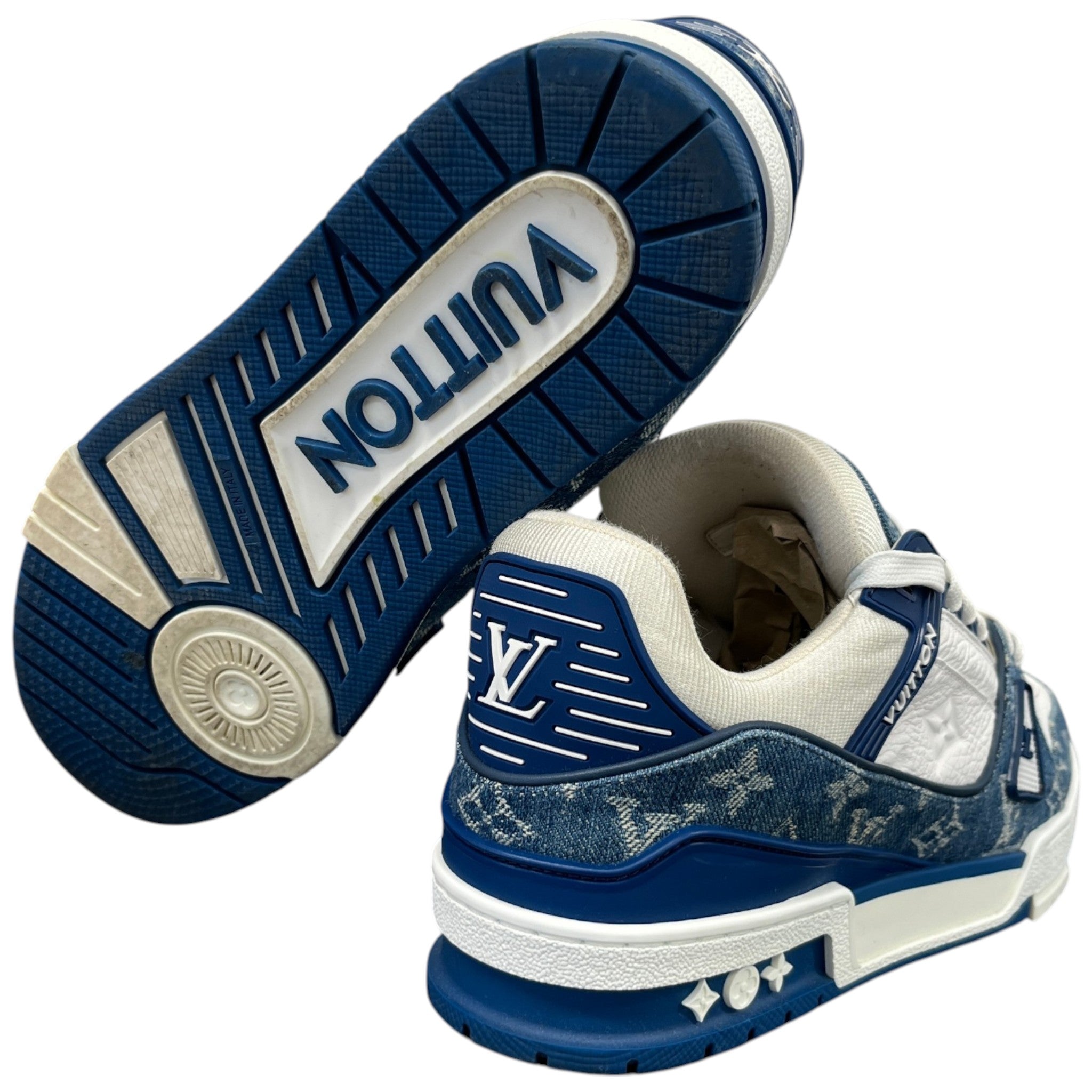 Men's Lv Low Trainers White Size EU 40 / UK 6