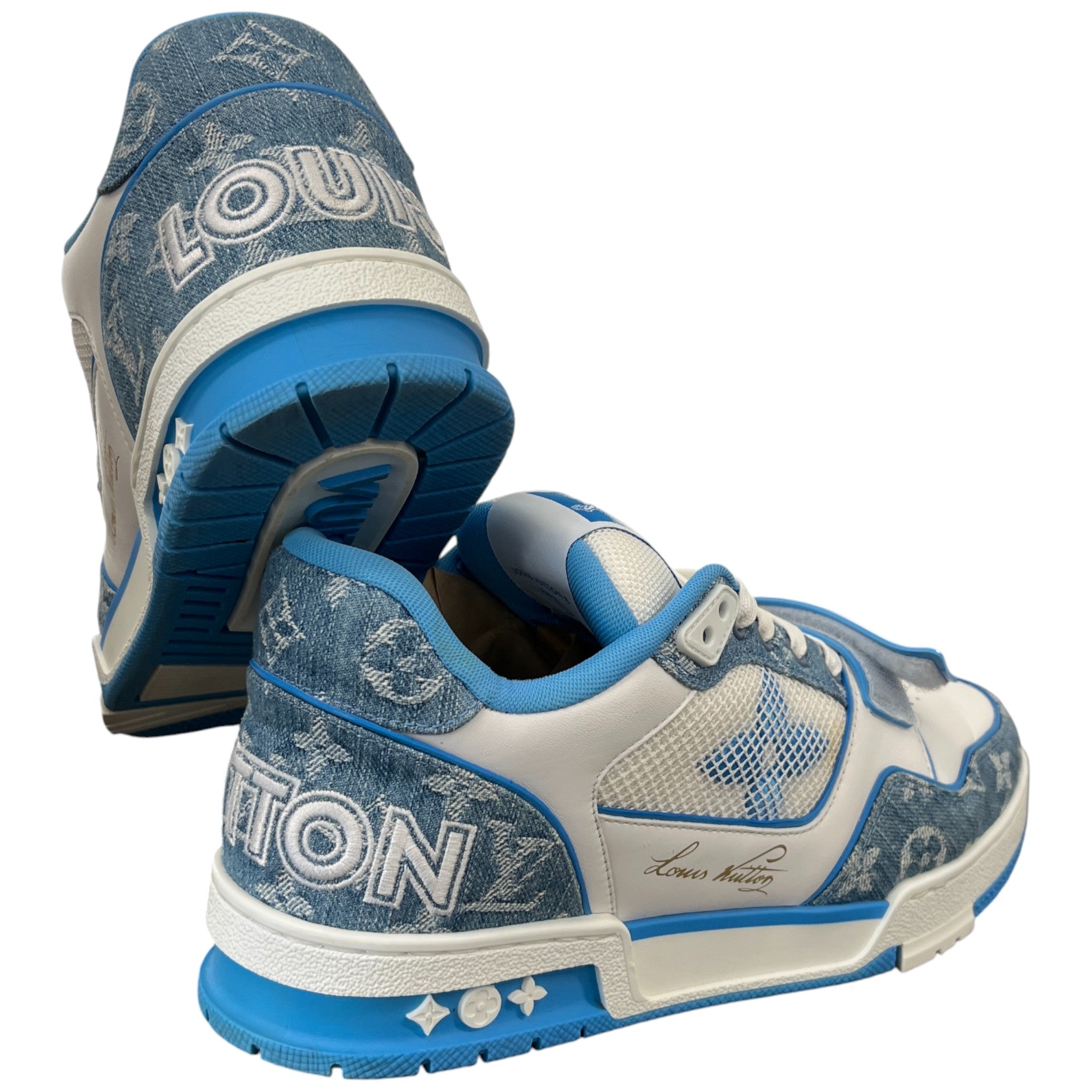 Men's Lv Low Trainers White Size EU 41 / UK 7