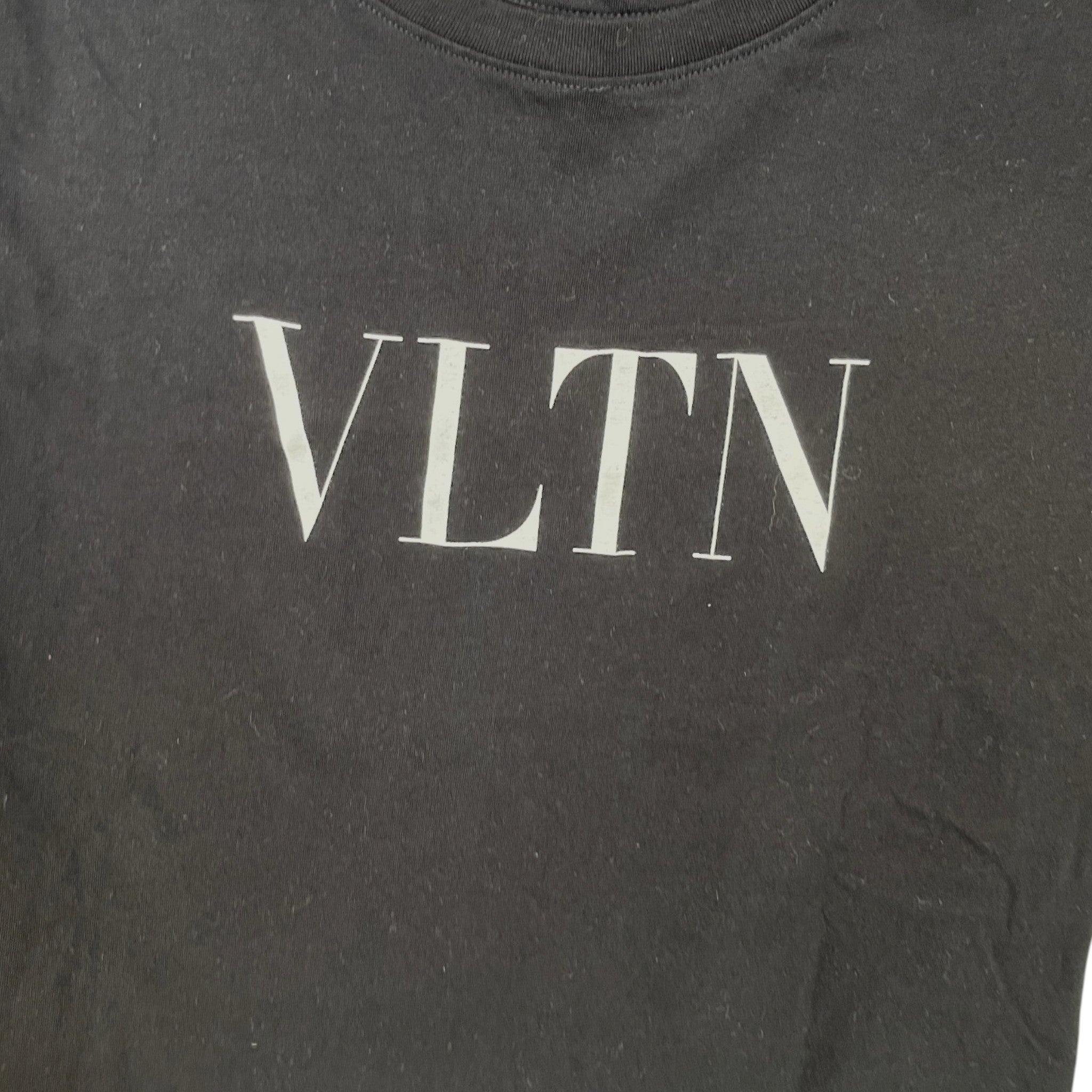 Men's Vltn Logo T-Shirt Black Size M