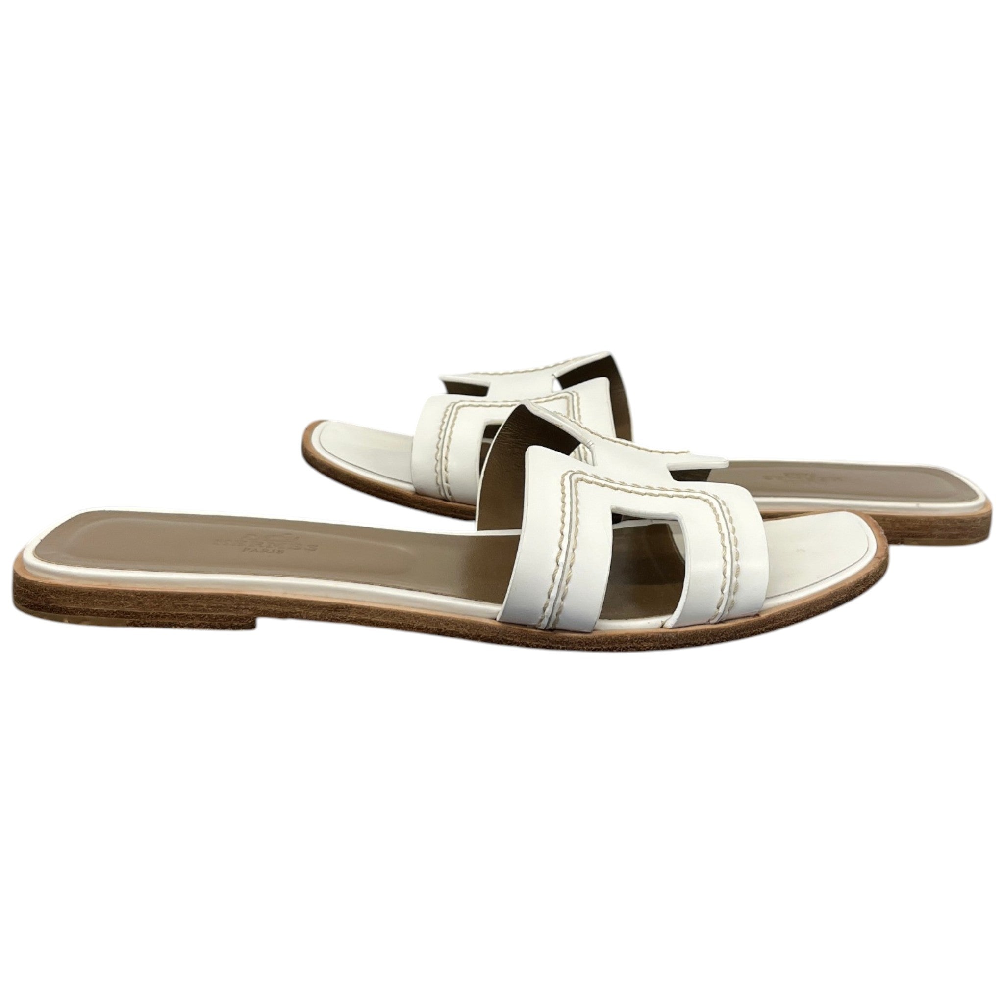 Women's Oran Slides White Size EU 40 / UK 7