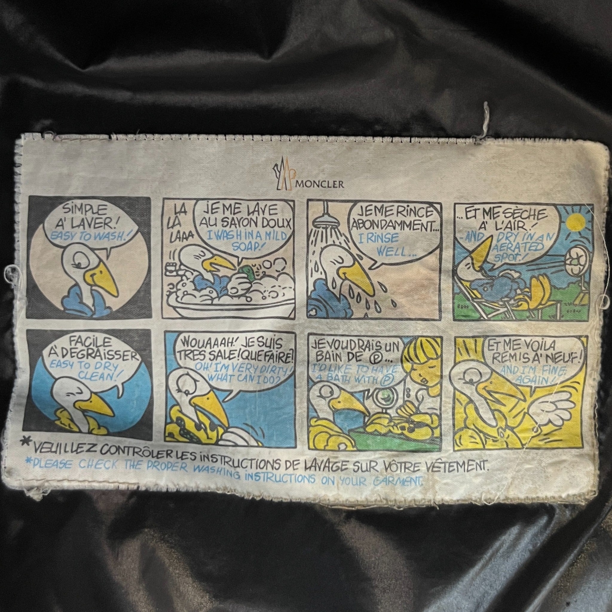 Men's Bruel Down Jacket Black Size 2 / M