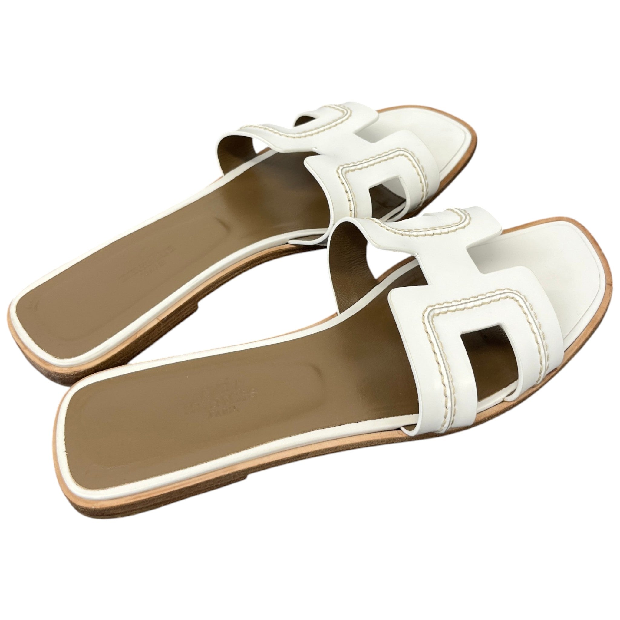 Women's Oran Slides White Size EU 40 / UK 7