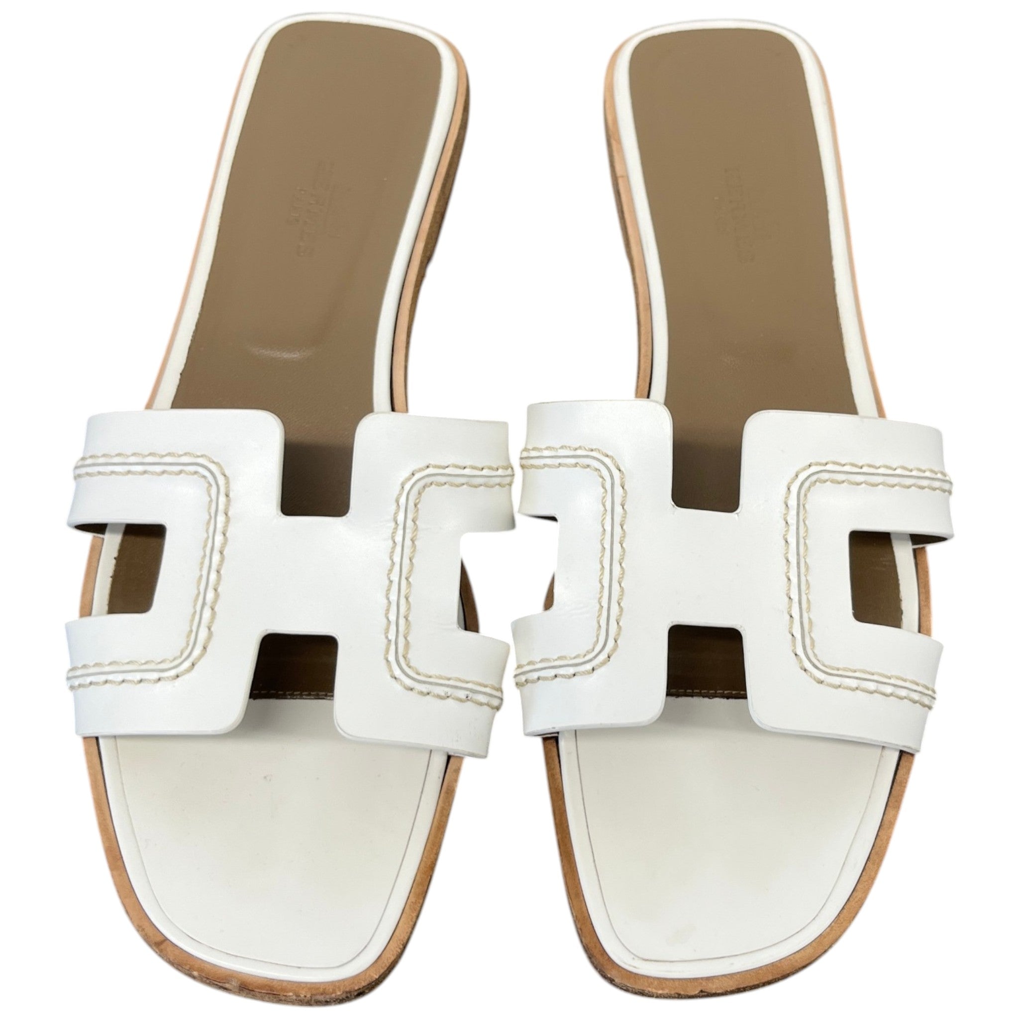 Women's Oran Slides White Size EU 40 / UK 7