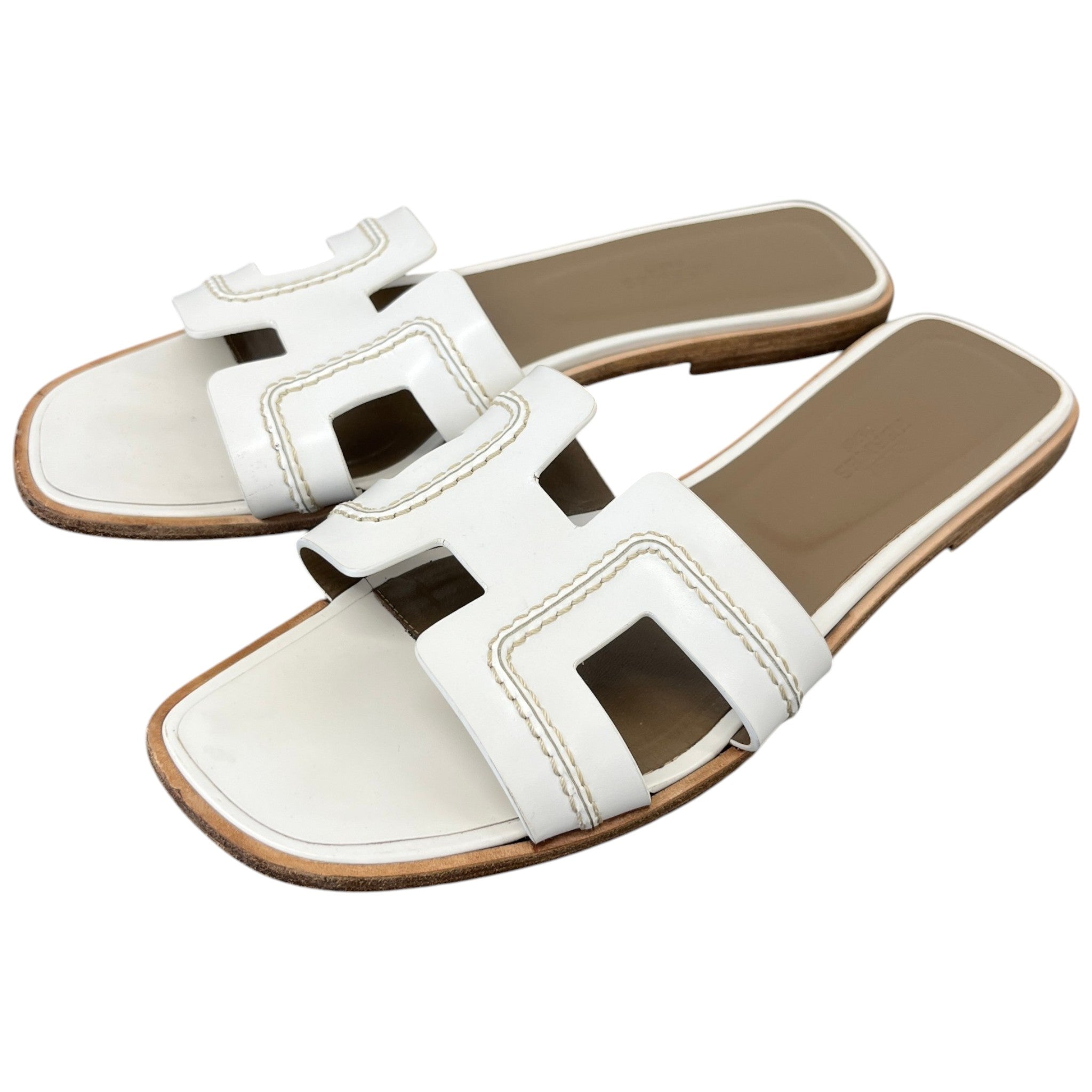 Women's Oran Slides White Size EU 40 / UK 7
