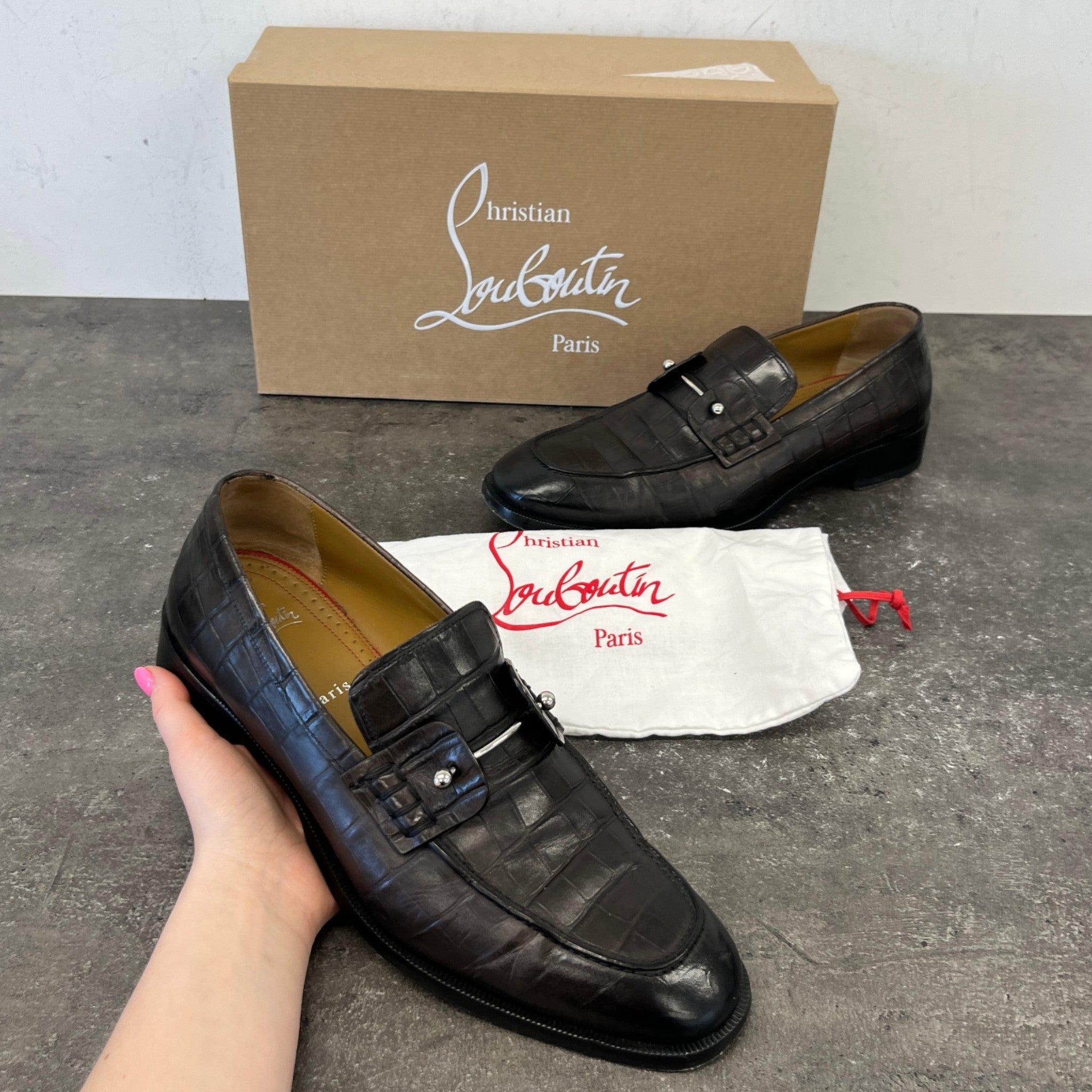 Men's Chambelimoc Loafers Brown Size EU 42.5 / UK 8.5