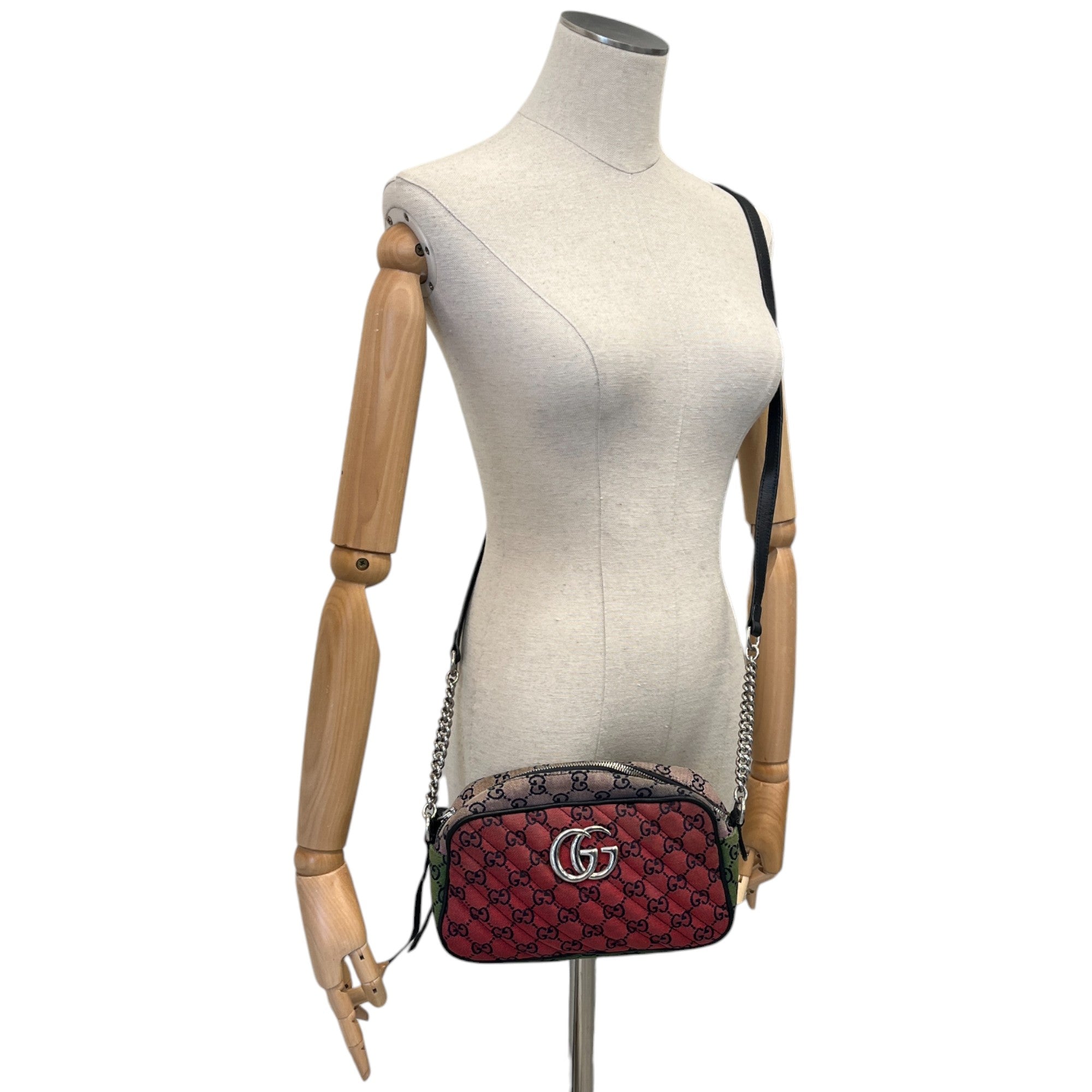 Women's Gg Marmont Matelasse Bag Multi-Coloured