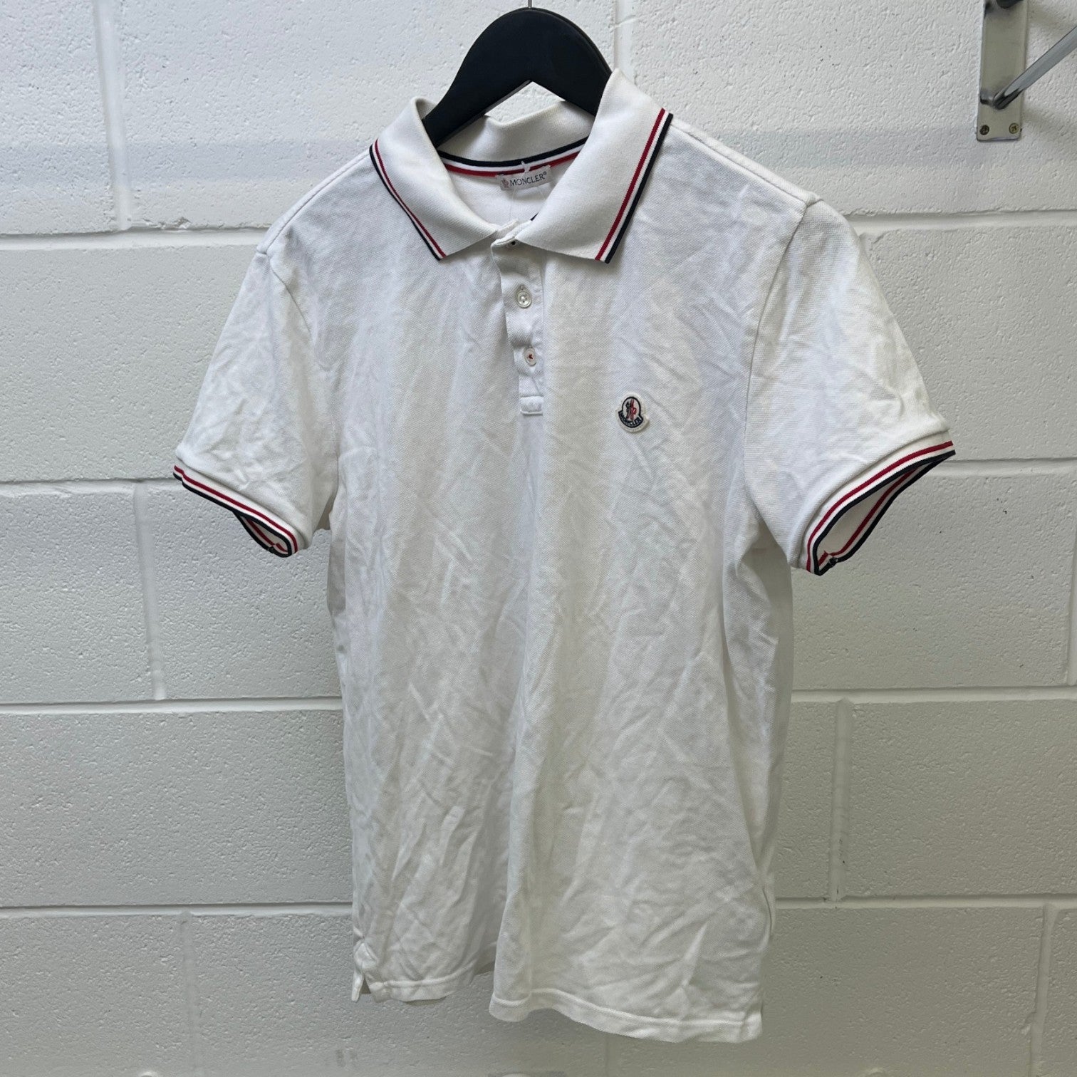 Men's Maglia Polo Shirt White Size L