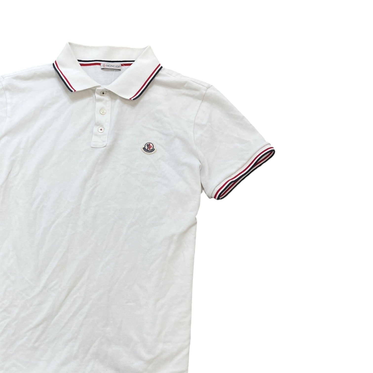 Men's Maglia Polo Shirt White Size L