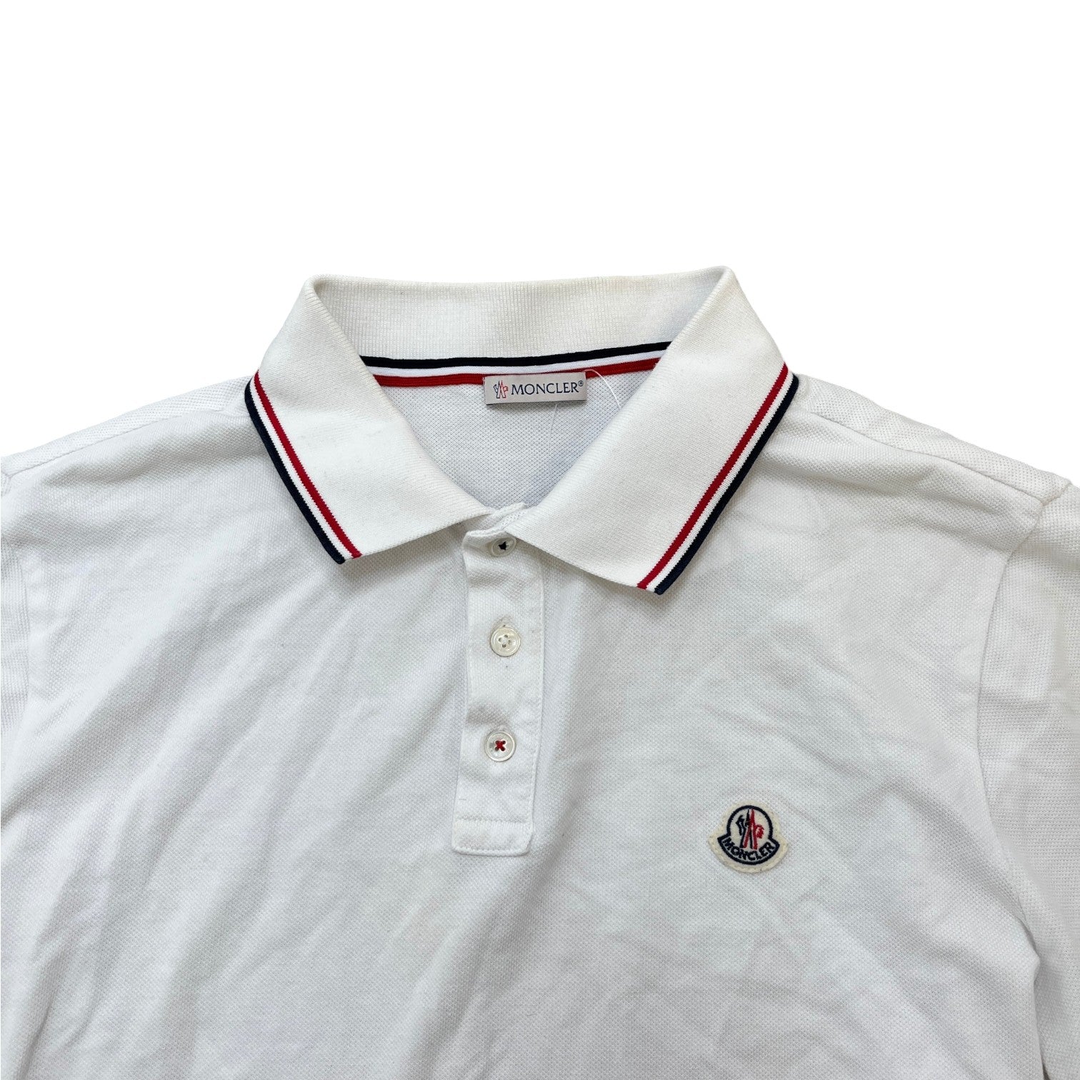 Men's Maglia Polo Shirt White Size L