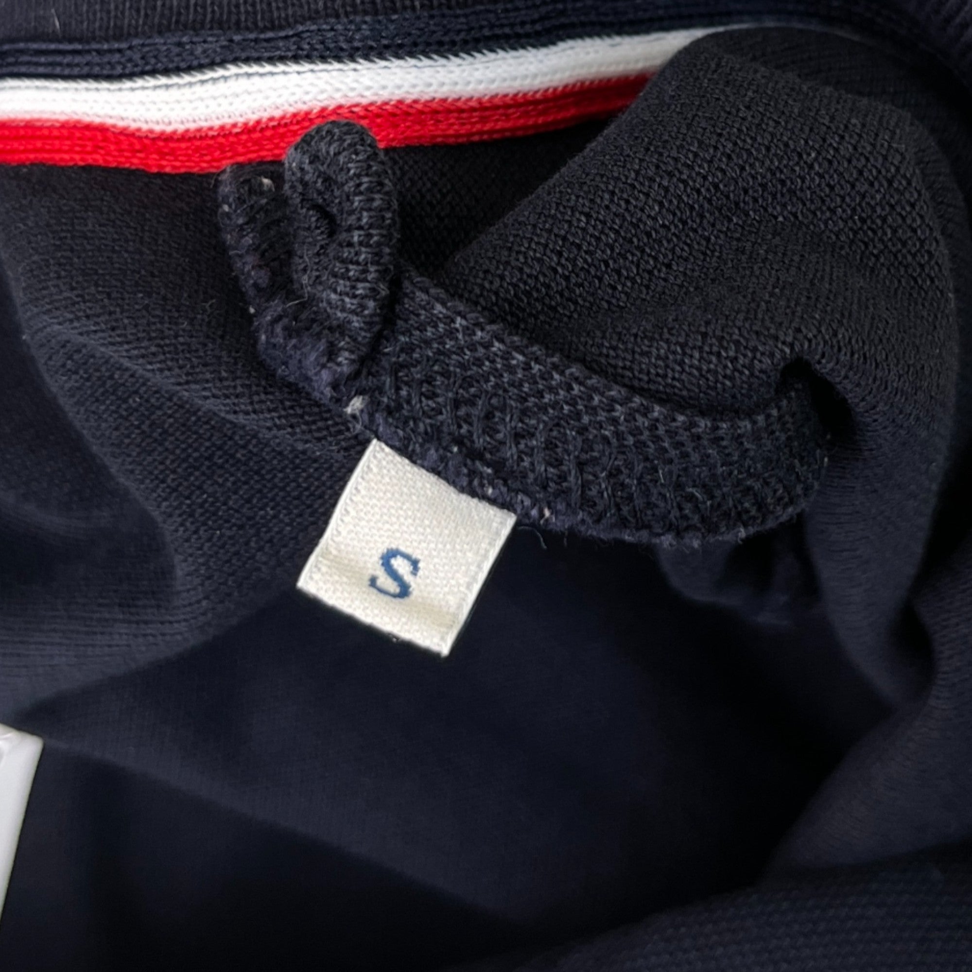 Men's Maglia Polo Shirt Navy Size S