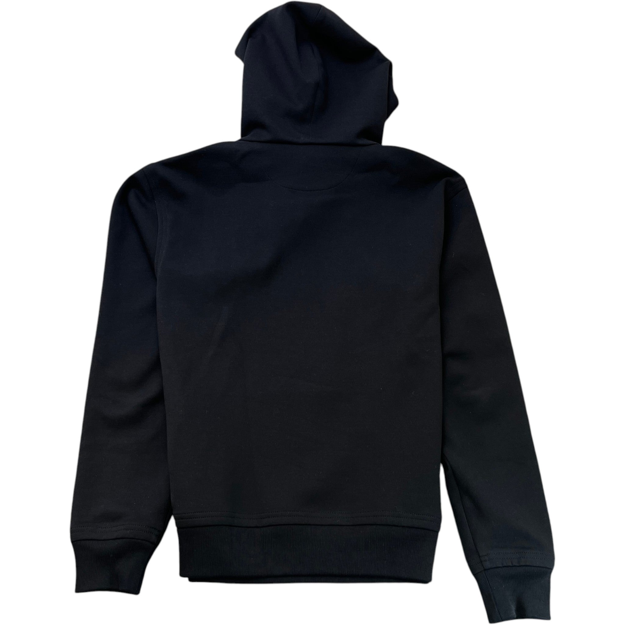Men's Logo Patch Hoodie Black Size M
