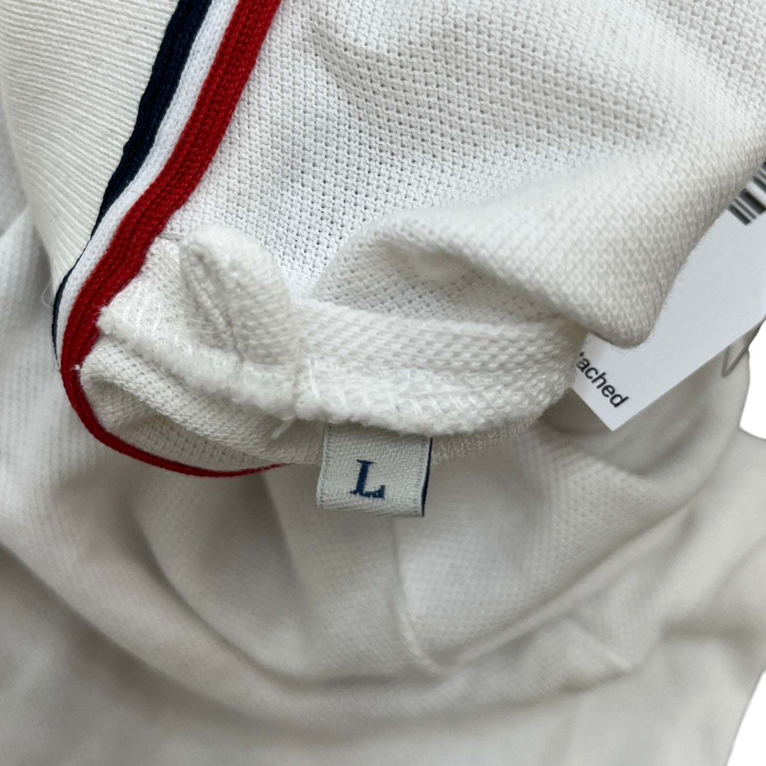 Men's Maglia Polo Shirt White Size L