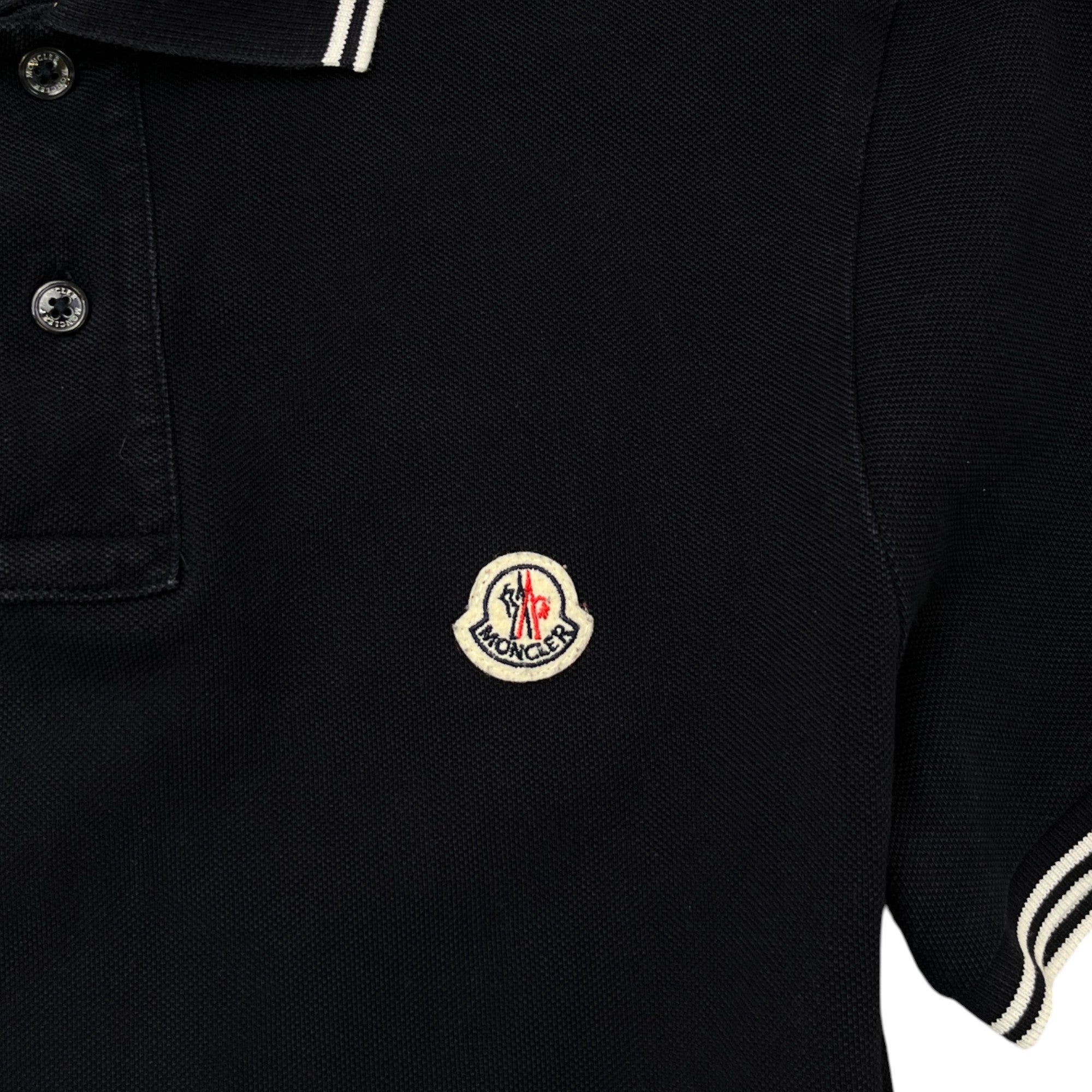 Men's Maglia Polo Shirt Navy Size S