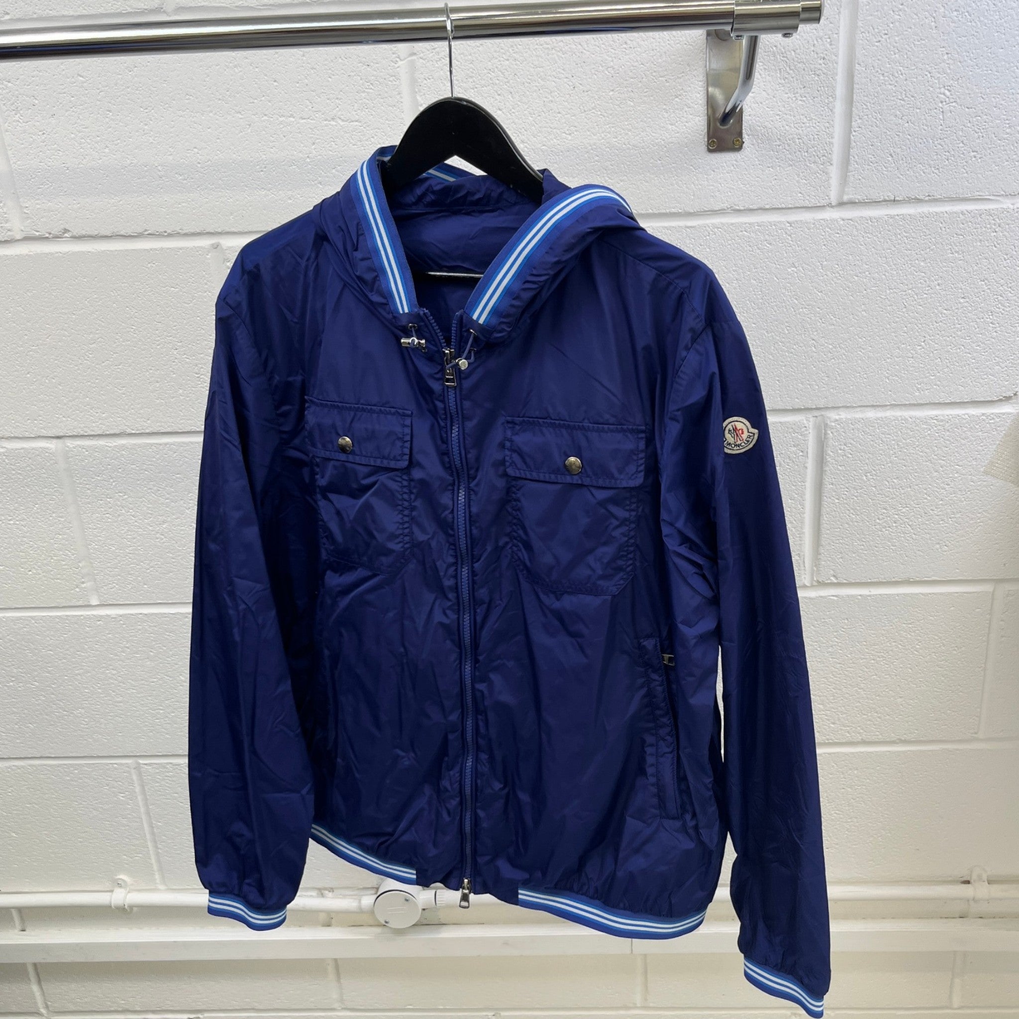 Men's Jeanclaude Windbreaker Blue Size 6 / XXXL