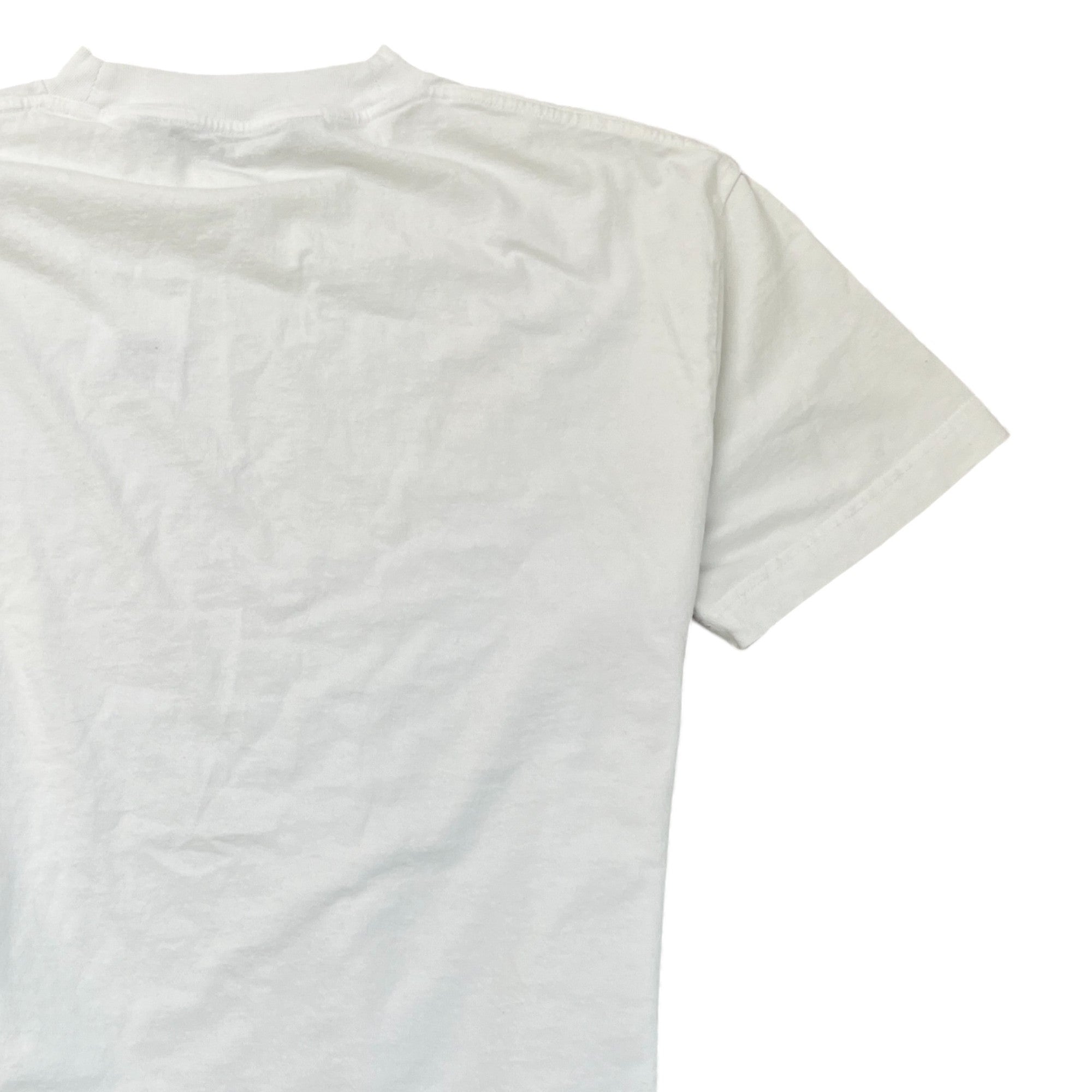 Men's Logo Print T-Shirt White Size XL